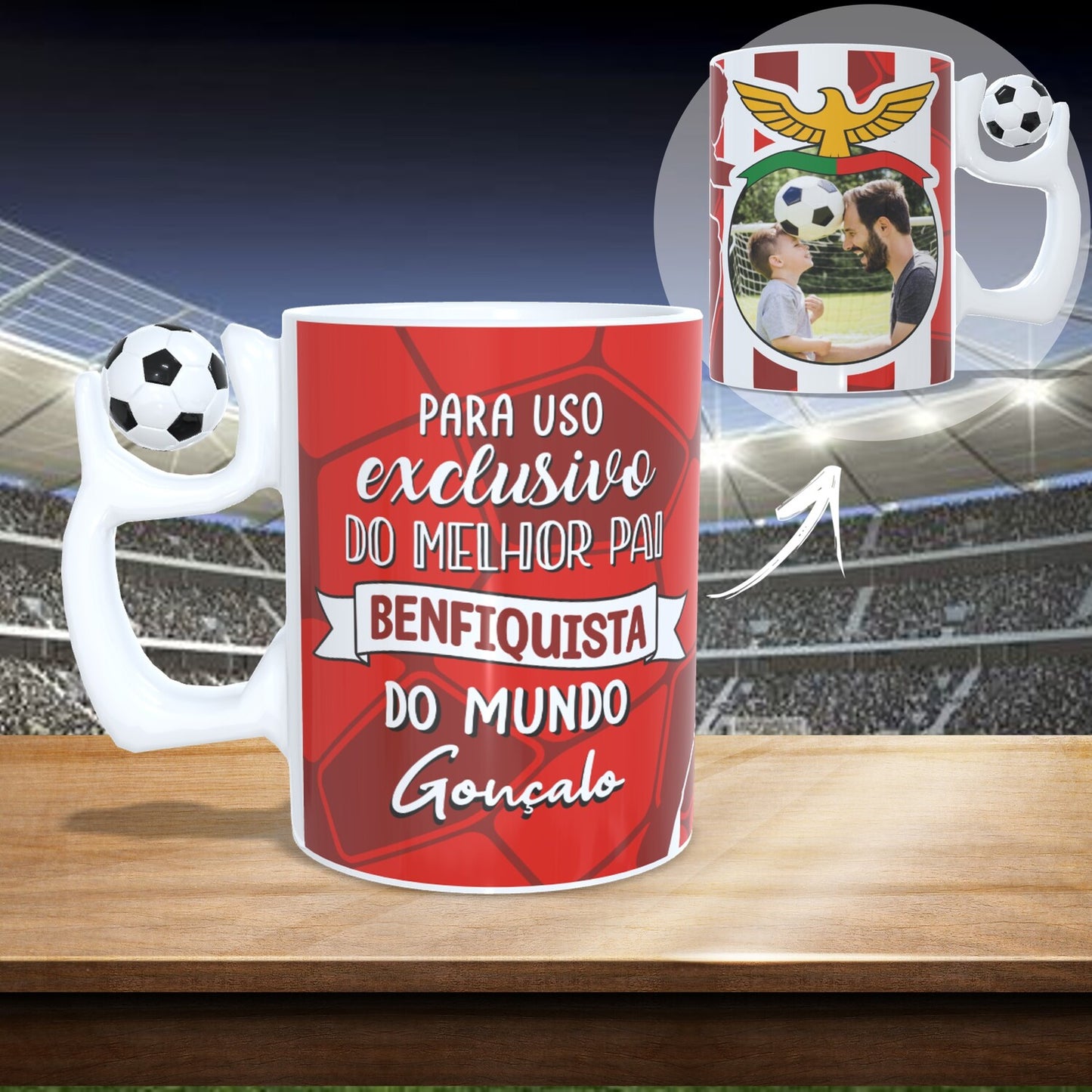 Caneca Bola "Clube"