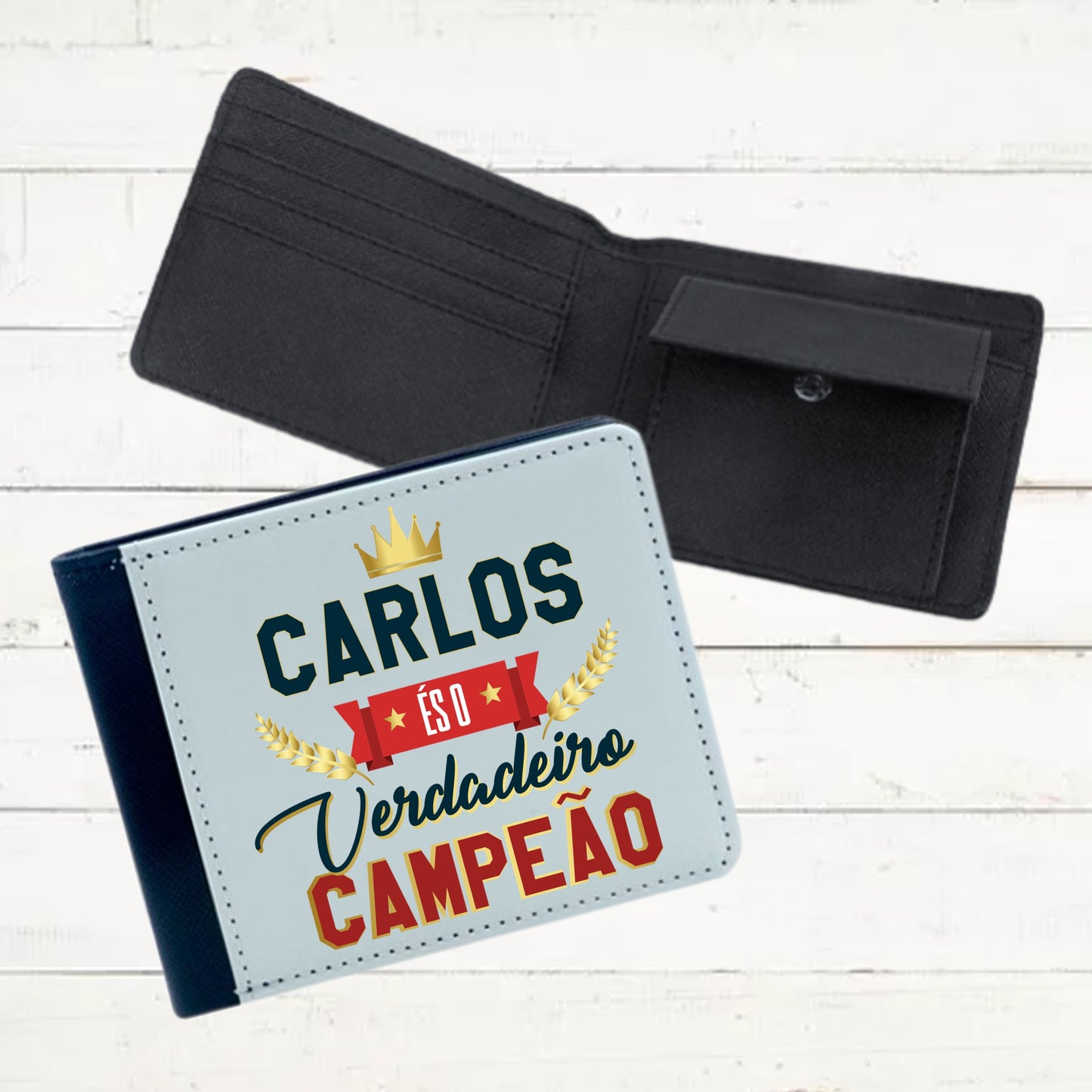 Carteira de homem "Campeão"