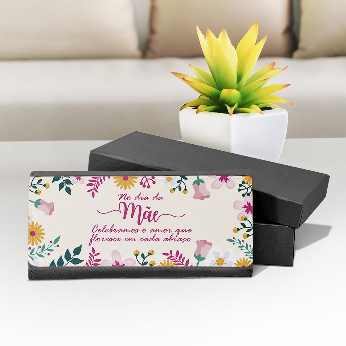 Carteira "O amor que floresce"