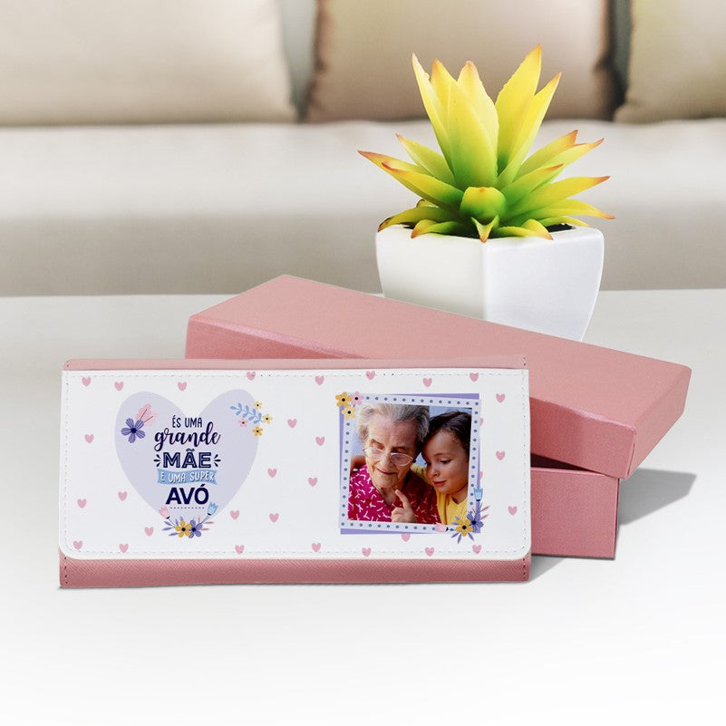 Carteira "És uma Grande Mãe e uma Super Avó"