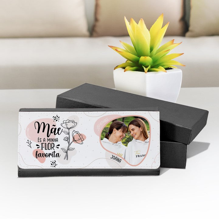 Carteira "Flor Favorita"