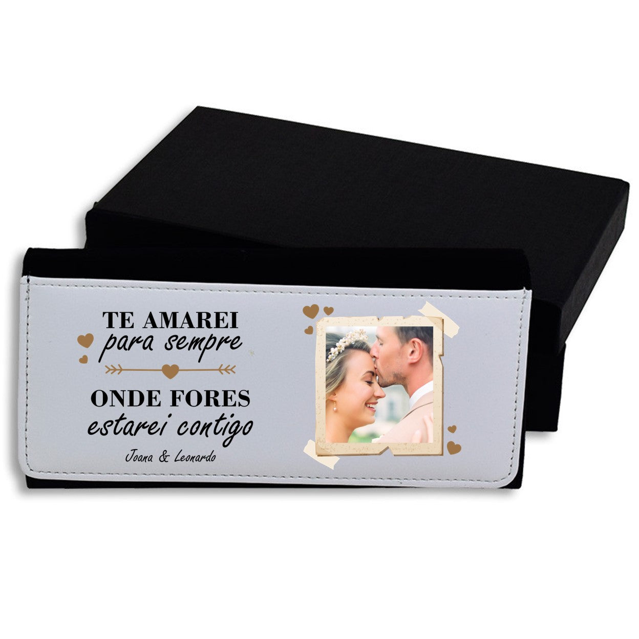 Carteira "Onde fores estarei contigo"