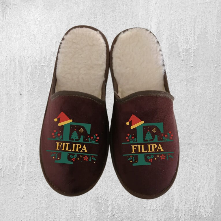 Chinelos de Natal "Letras Natalícias"