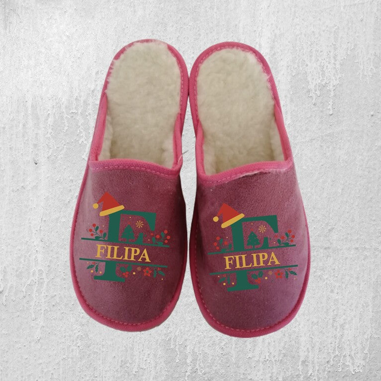 Chinelos de Natal "Letras Natalícias"
