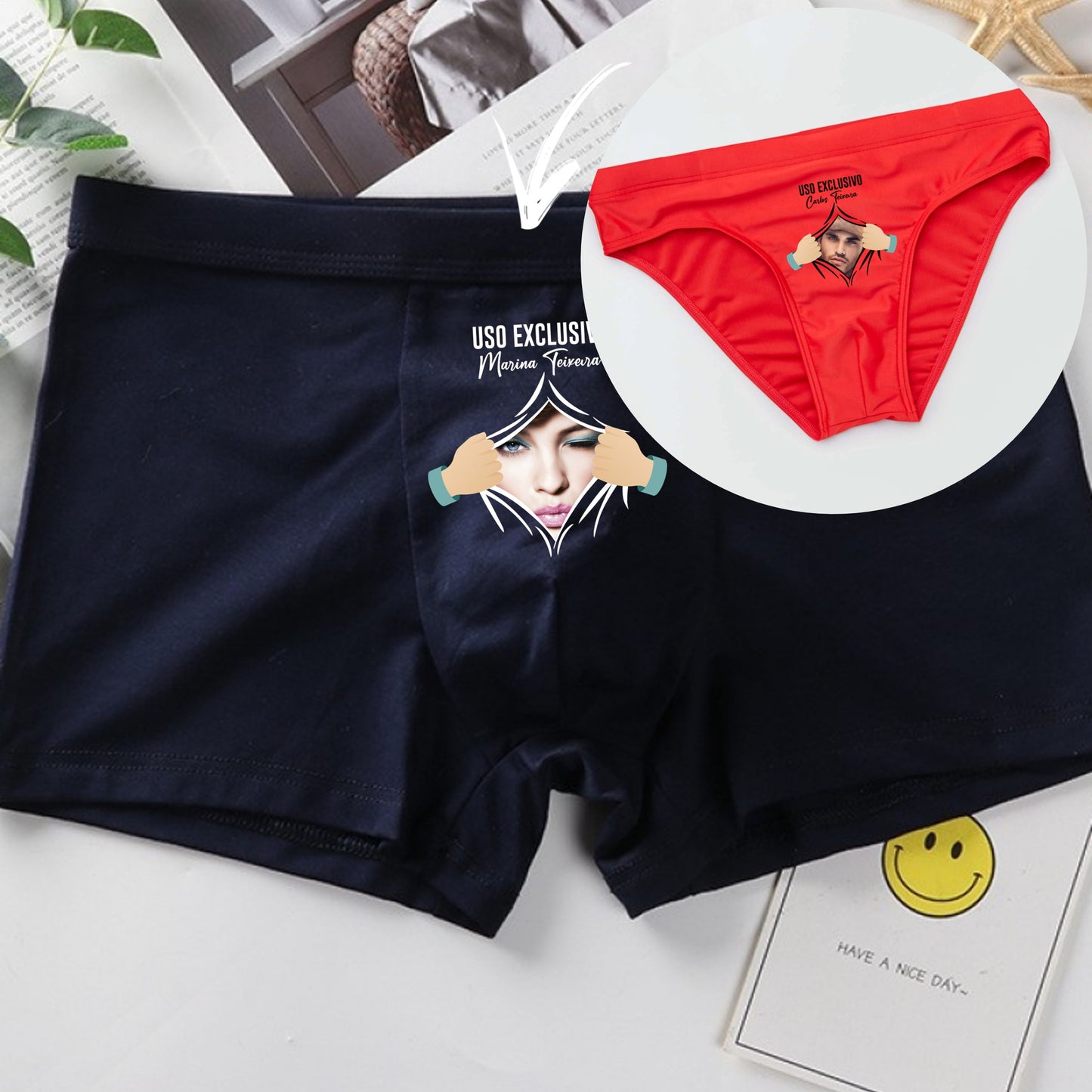 Boxer e/ou cueca "Super"