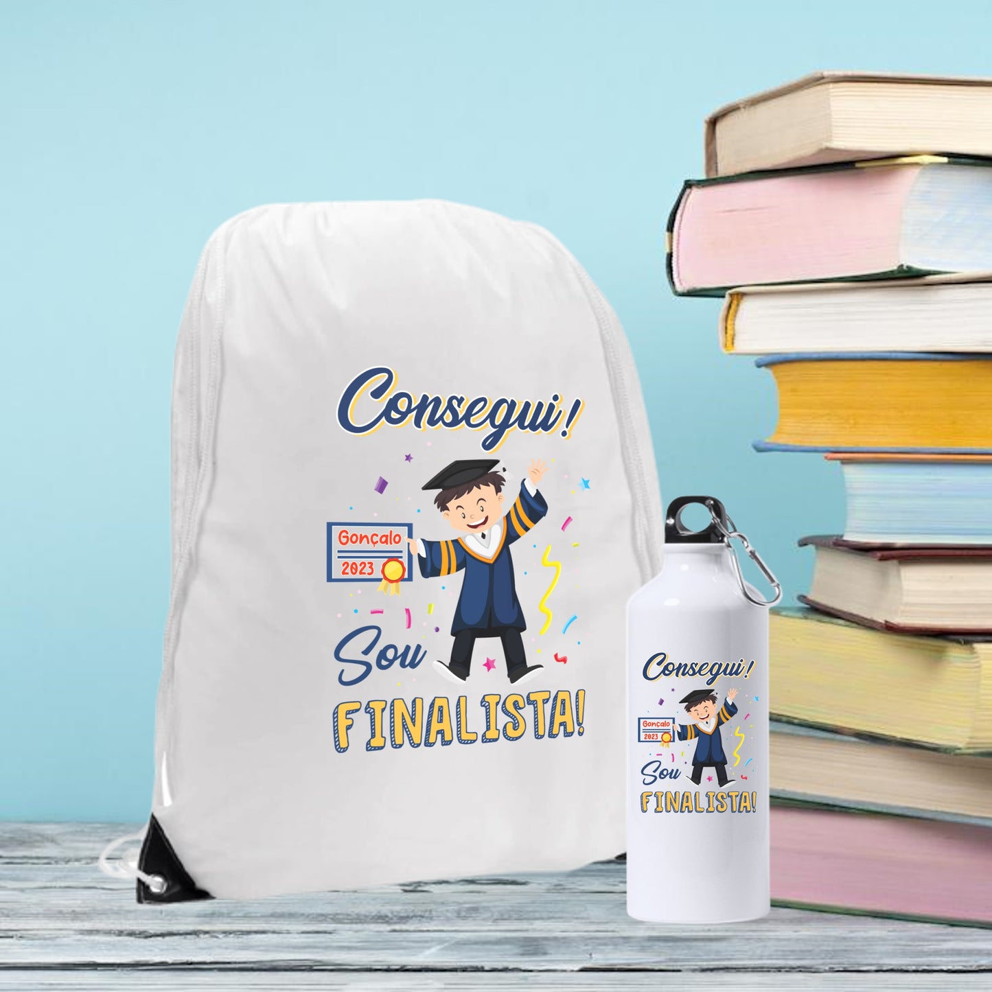 Sacola e/ou Garrafa "Finalistazinho"
