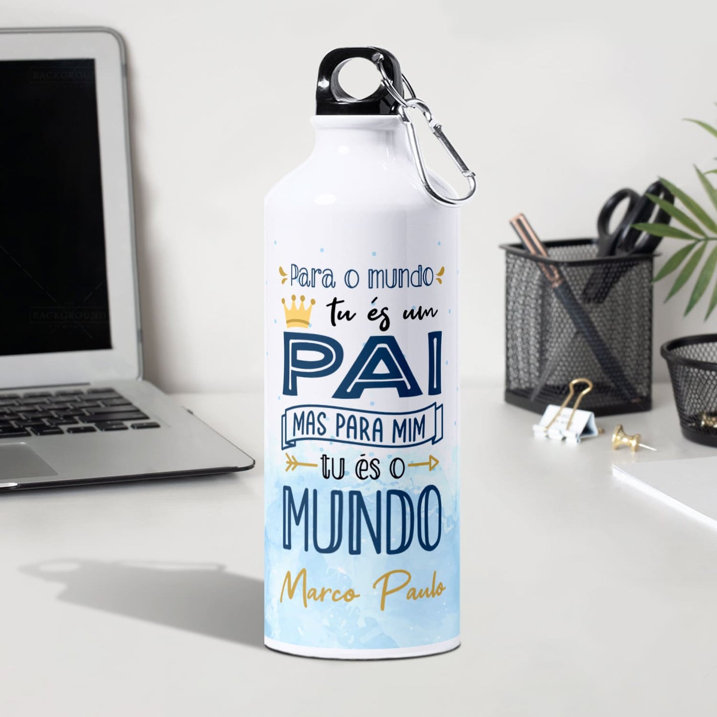 Garrafa "Tu és o mundo"