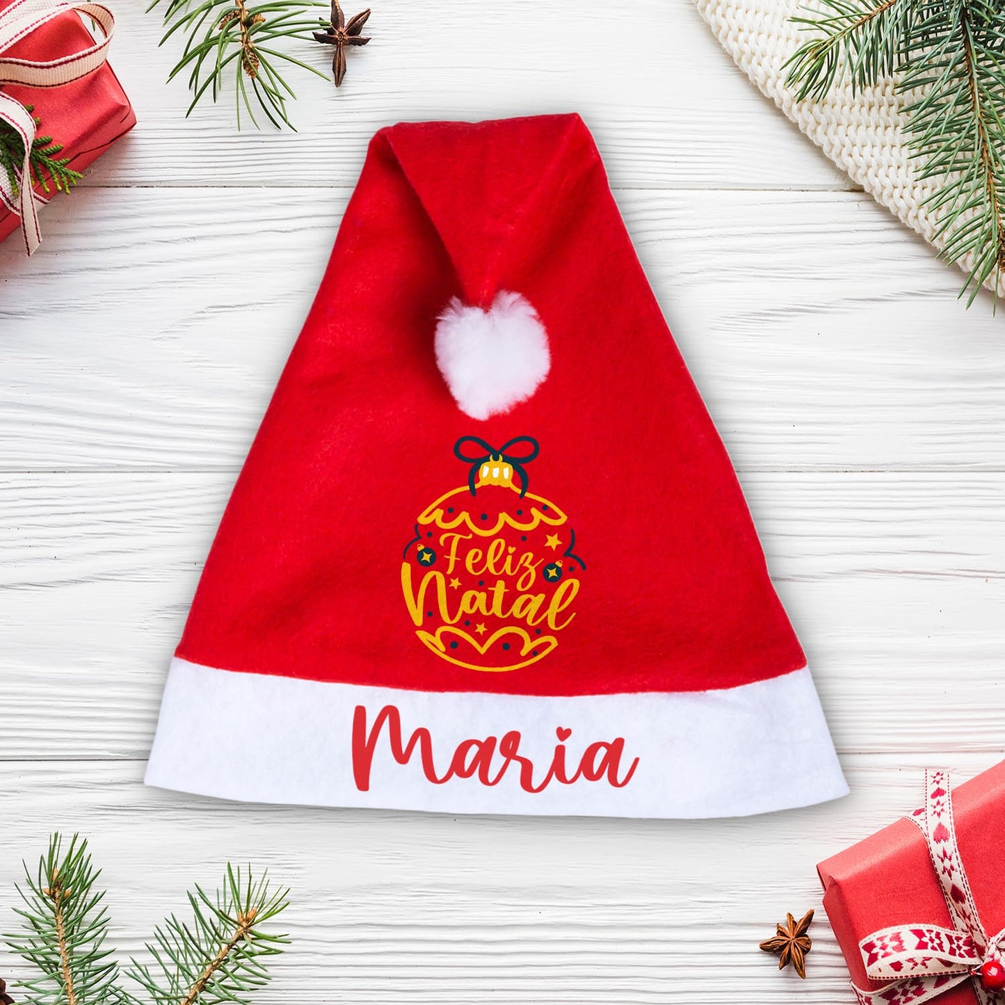 Gorro de Natal "Bola Natalícia"