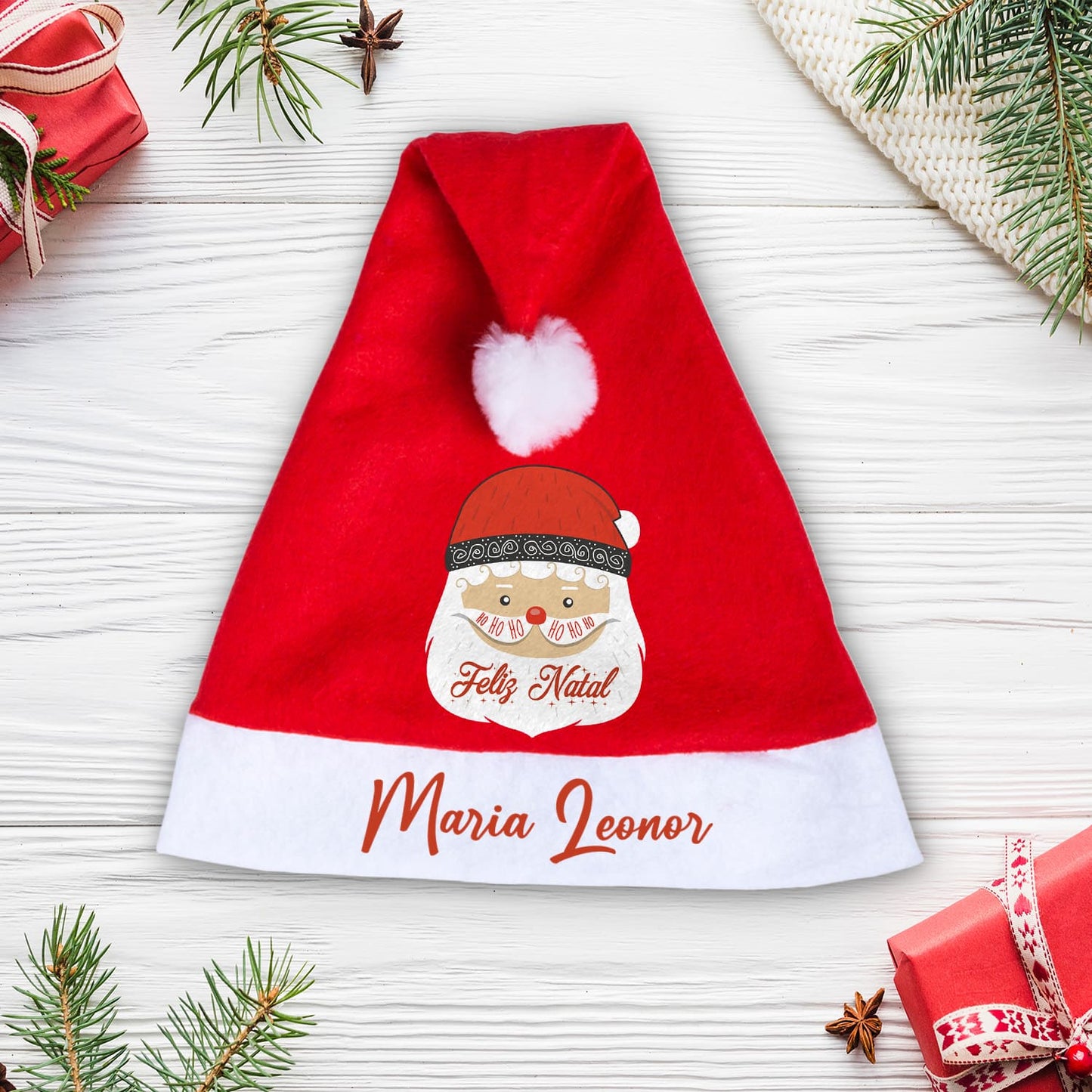 Gorro de Natal "O Barbas"