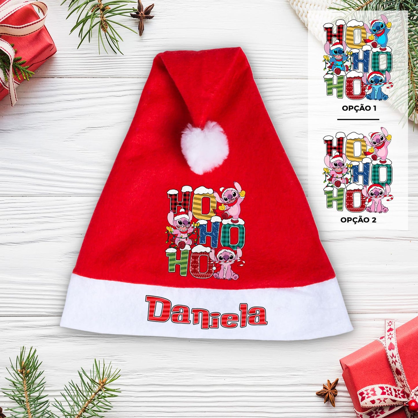Gorro de Natal "Traquinas do Natal"