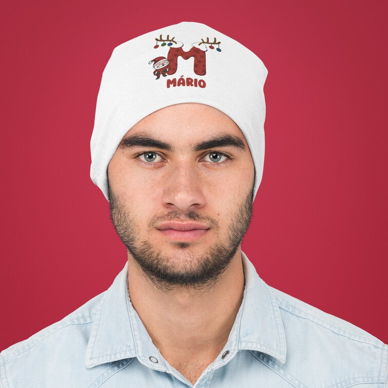 Gorro "Pai Natal na Neve"