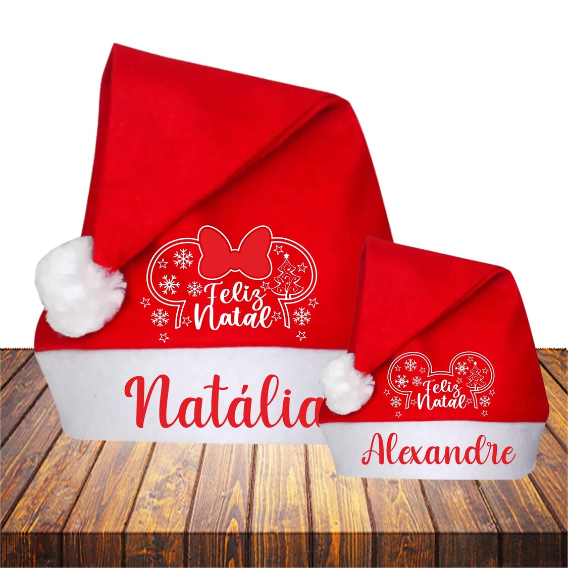 Gorro de Natal "Mundo Encantado"
