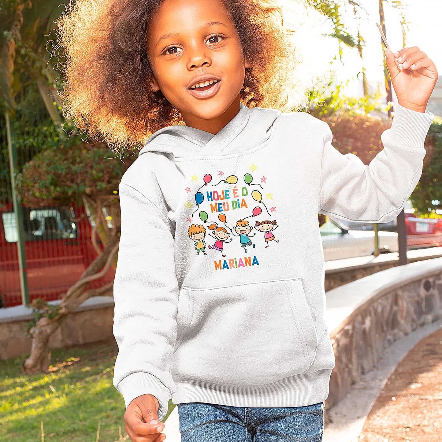 Sweatshirt "Hoje é o meu dia"