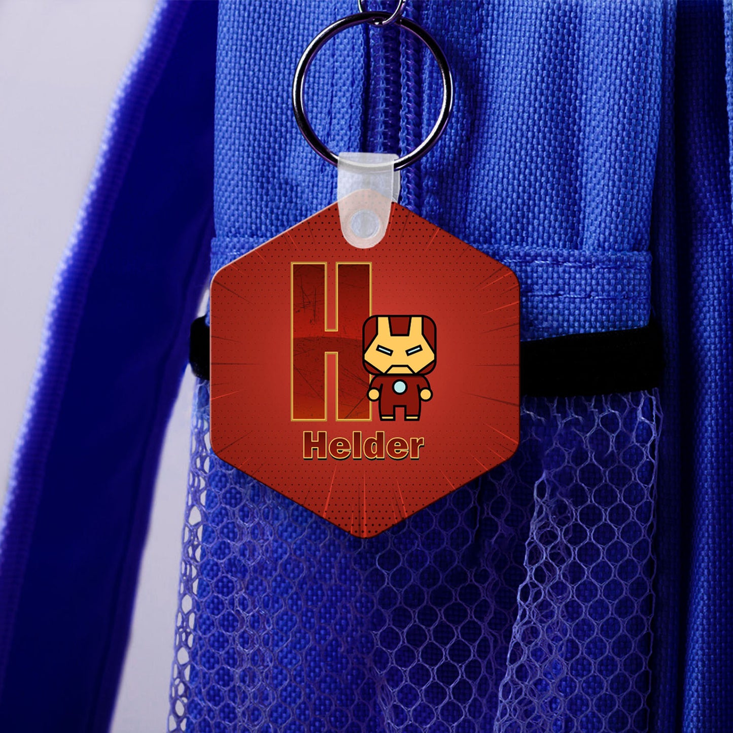 Identificador de Mochila "Super Heroes"