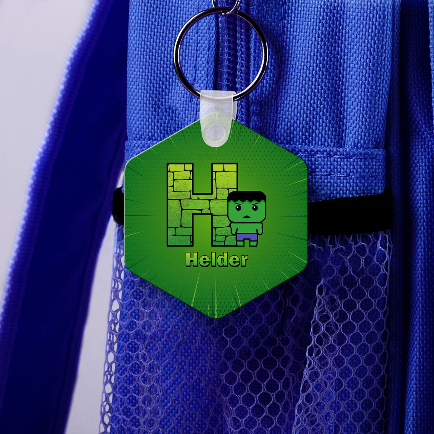 Identificador de Mochila "Super Heroes"
