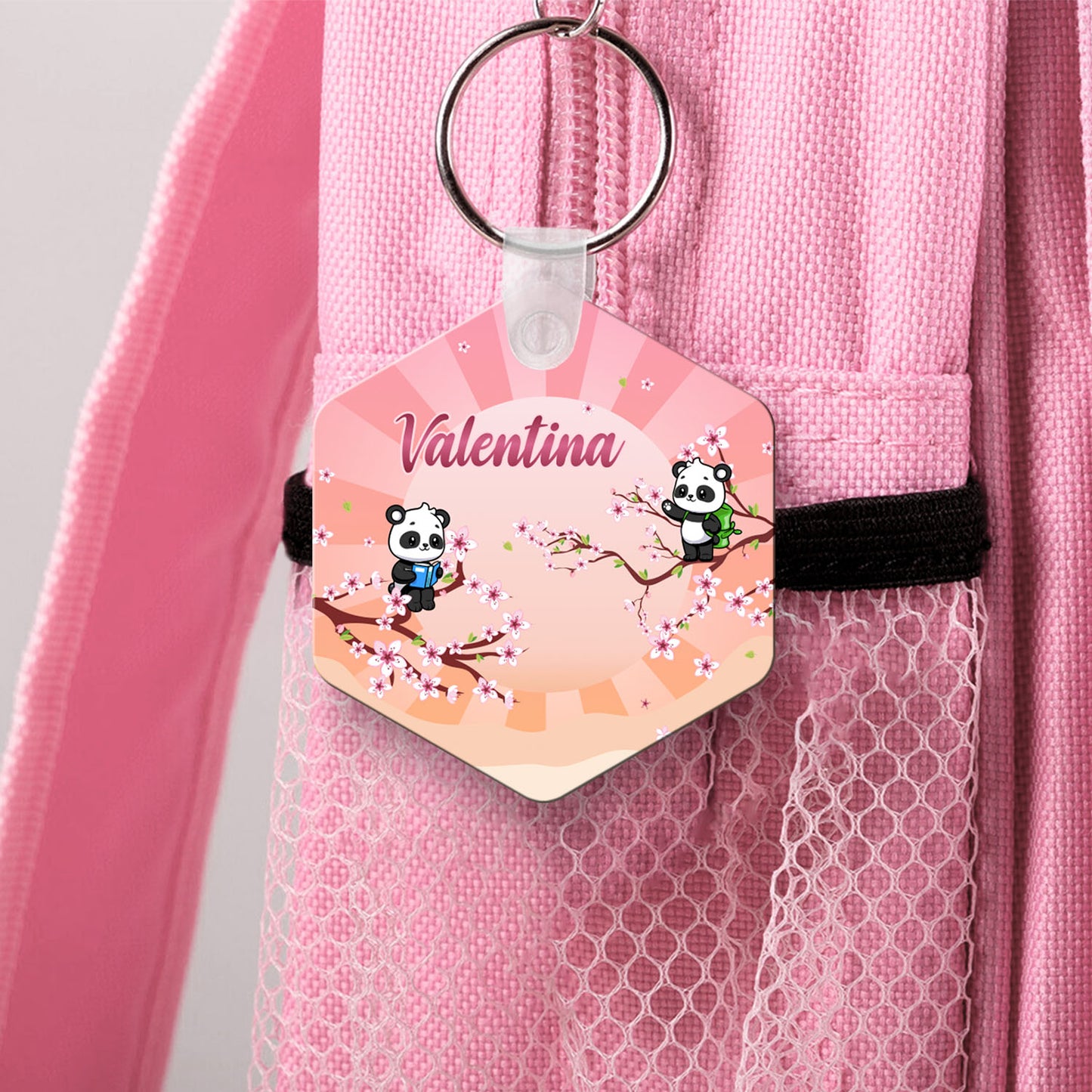 Identificador de Mochila "Cerejeira em Flor"