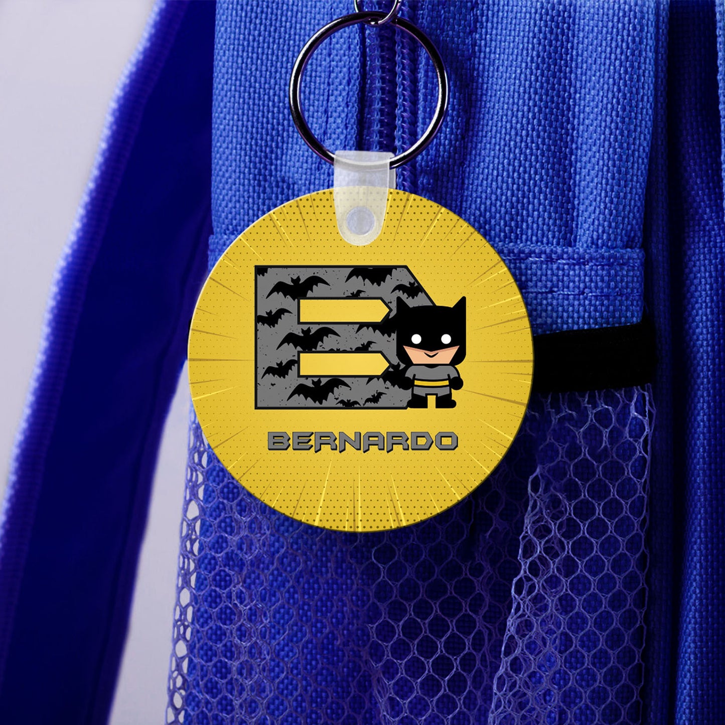 Identificador de Mochila "Super Heroes"
