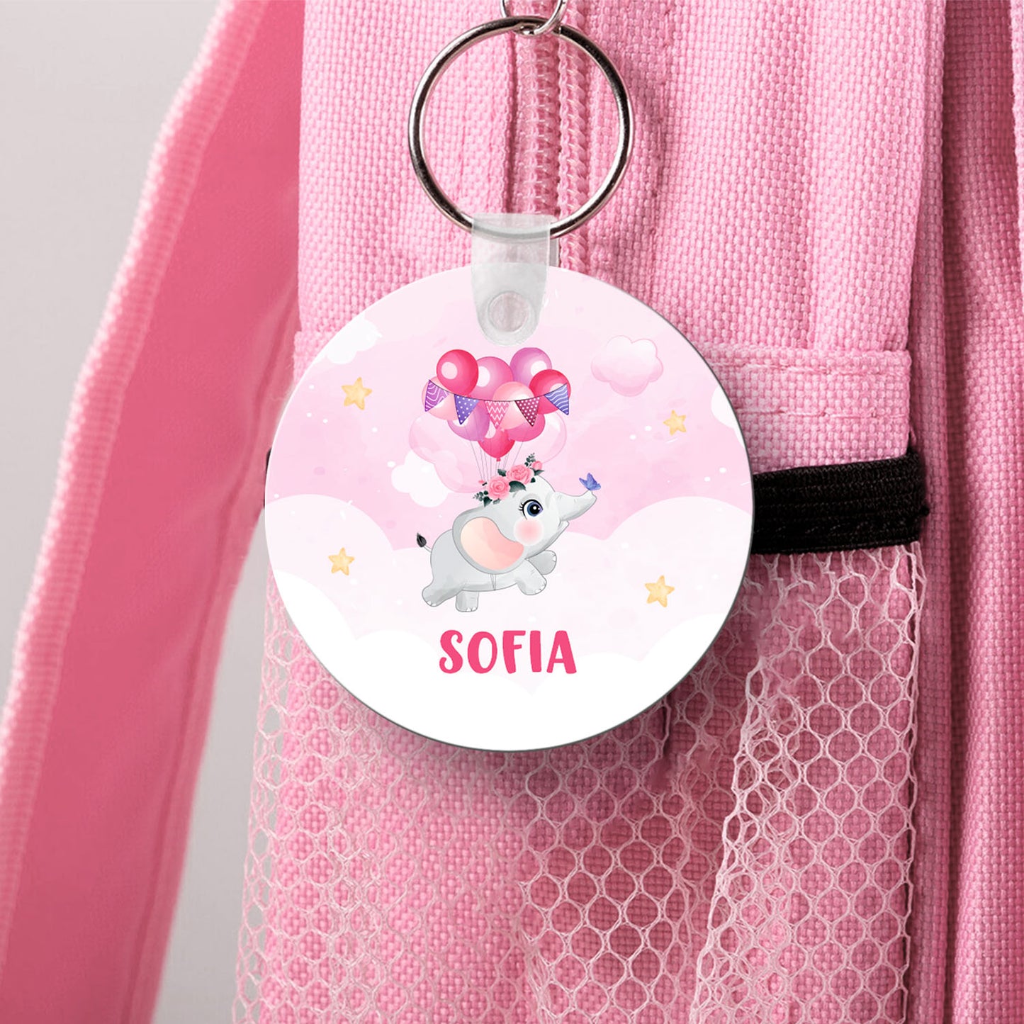 Identificador de Mochila "Elefante Voador"
