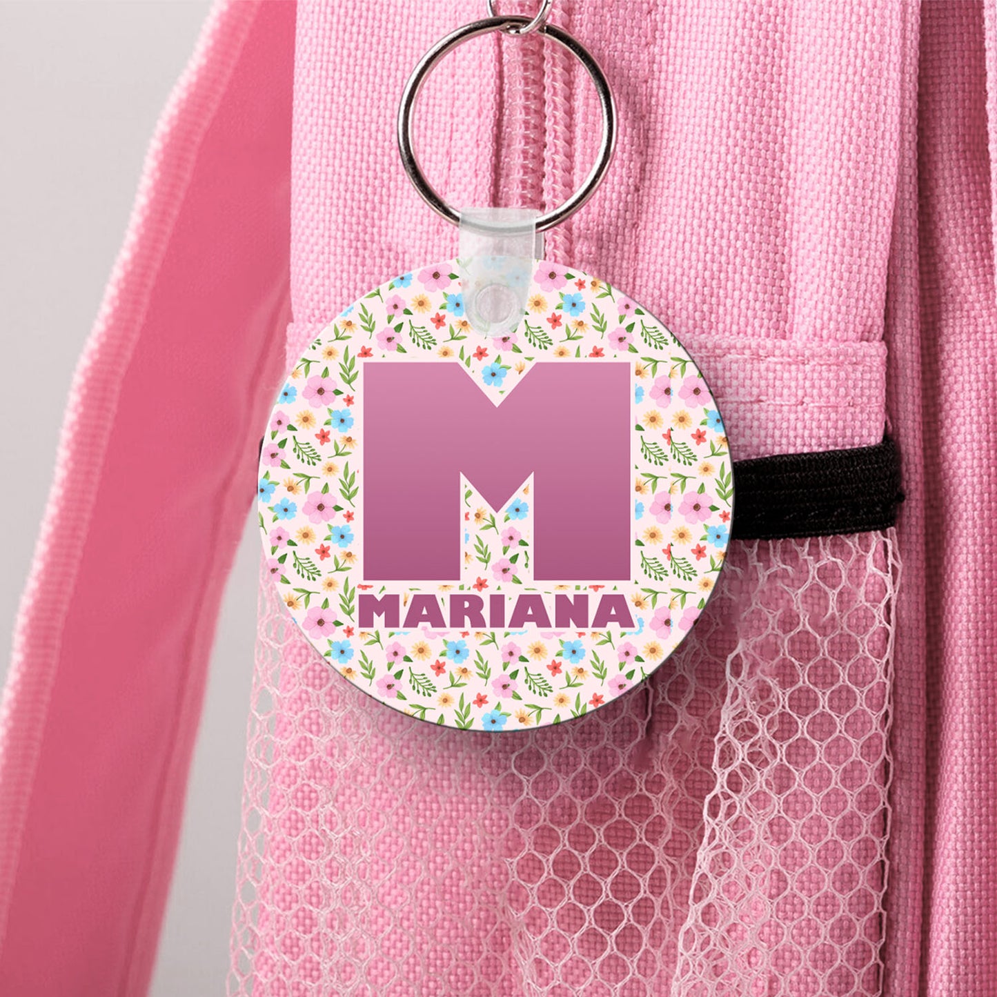 Identificador de Mochila "Floral"