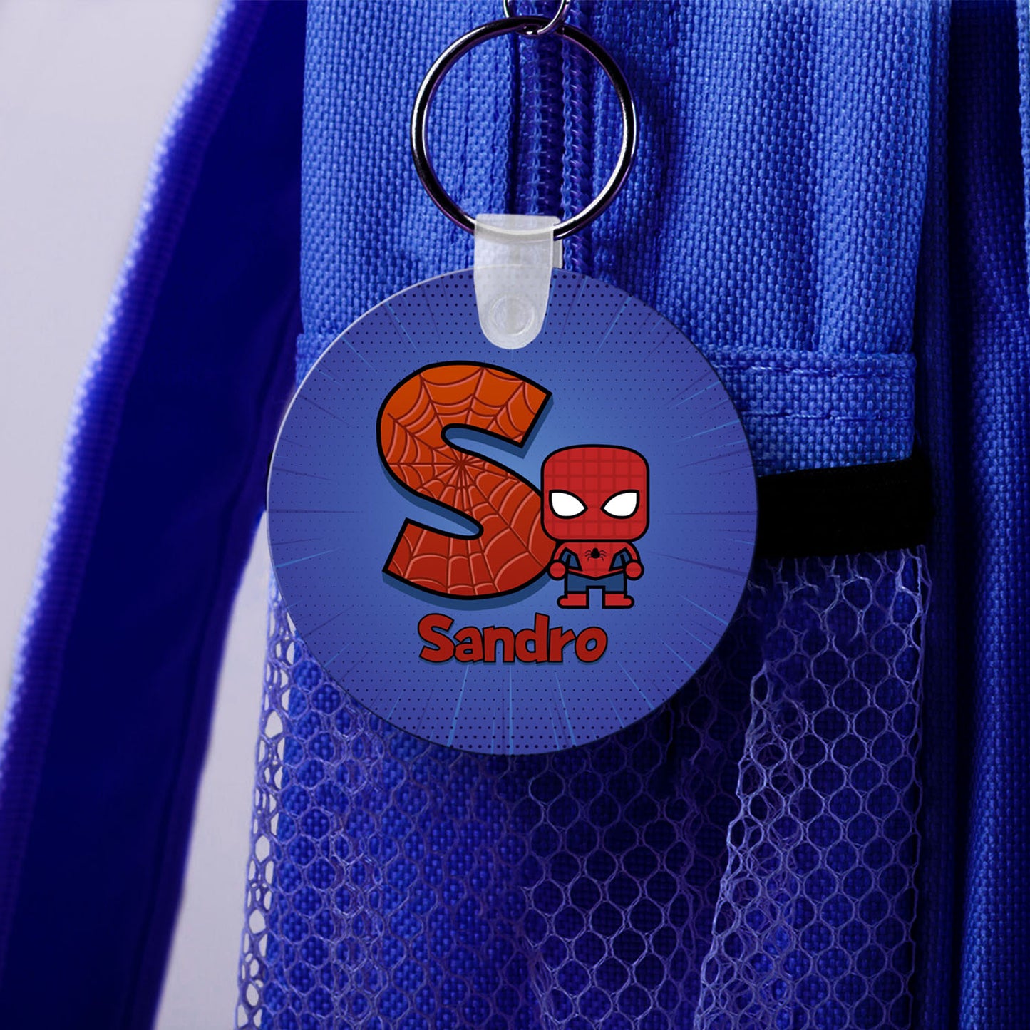 Identificador de Mochila "Super Heroes"