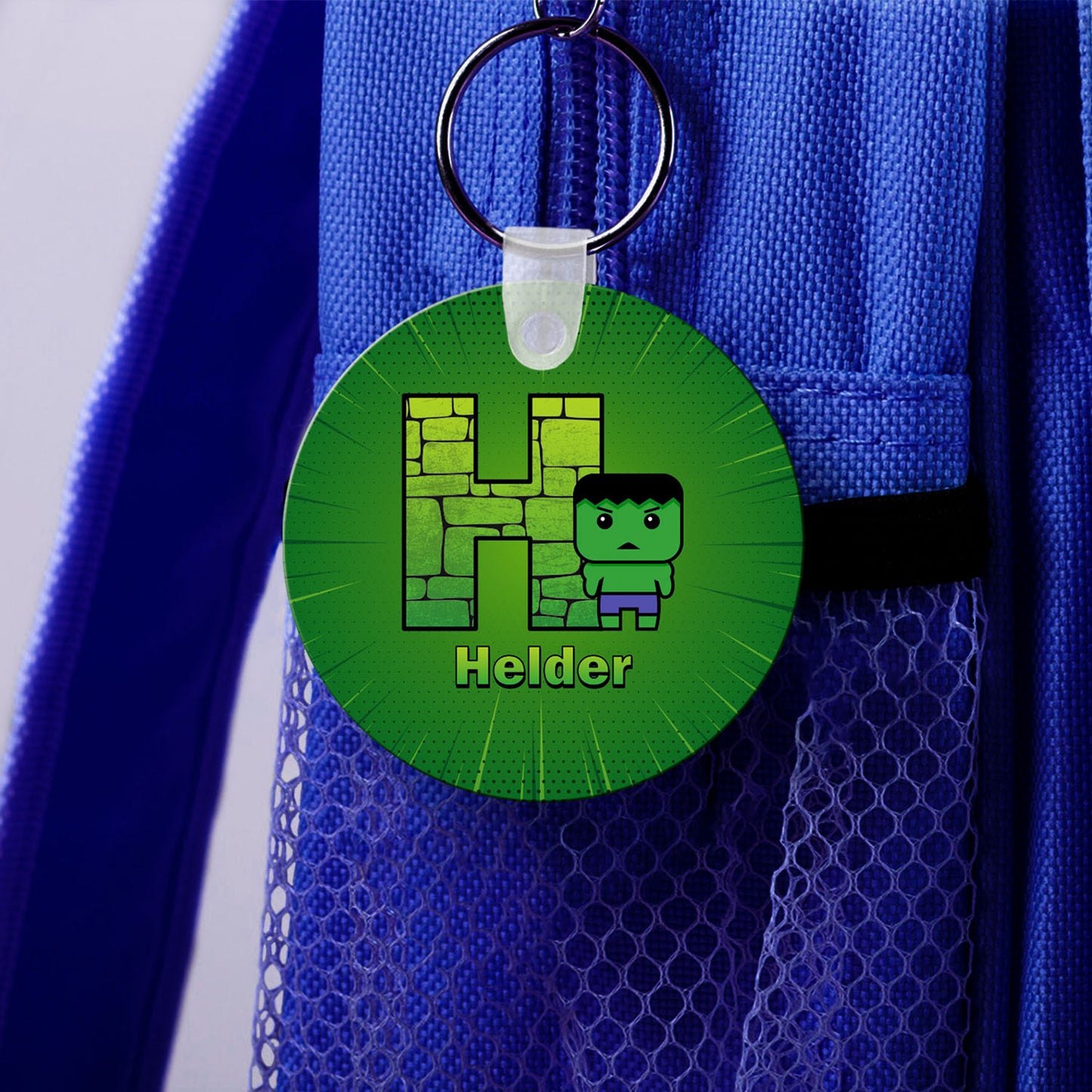 Identificador de Mochila "Super Heroes"