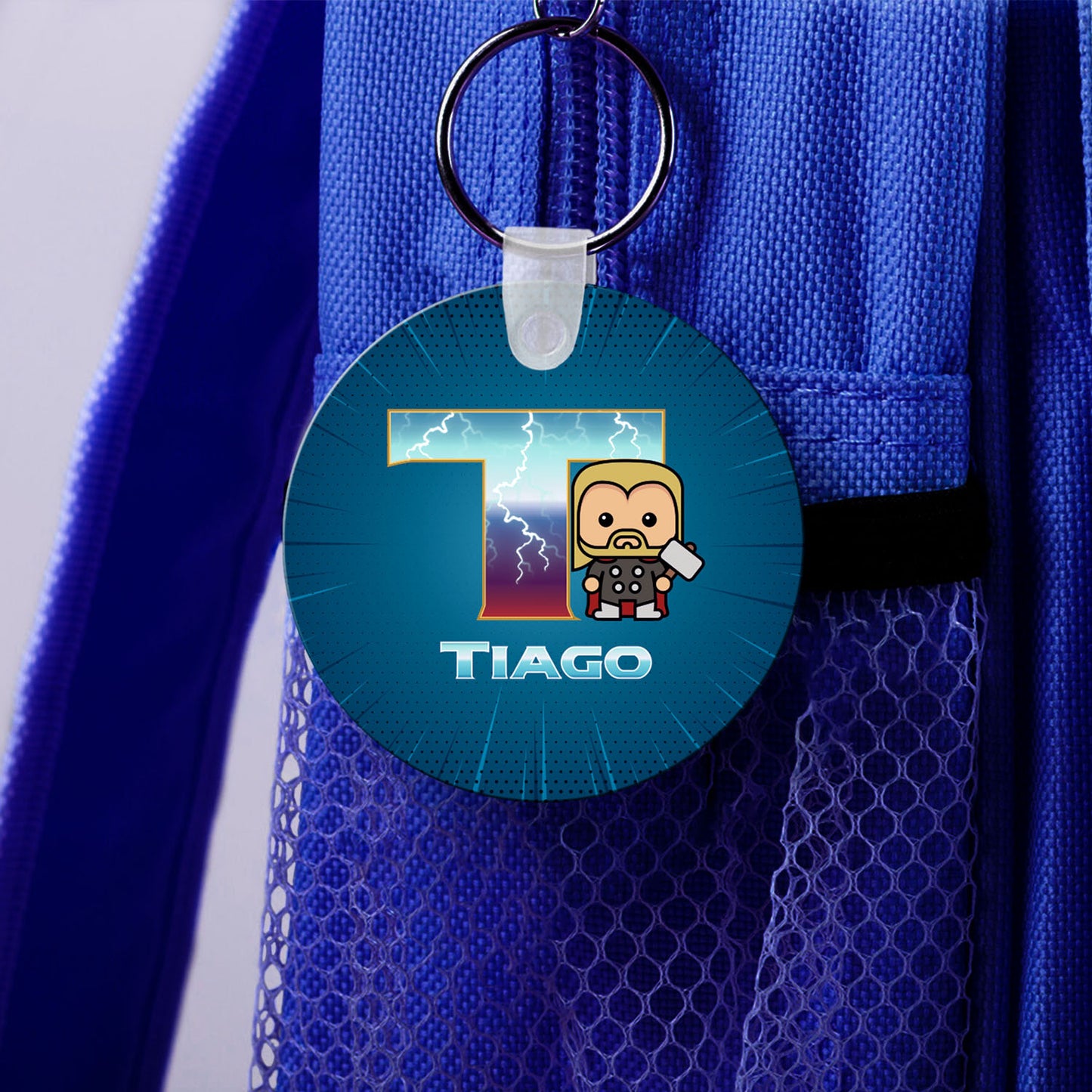 Identificador de Mochila "Super Heroes"