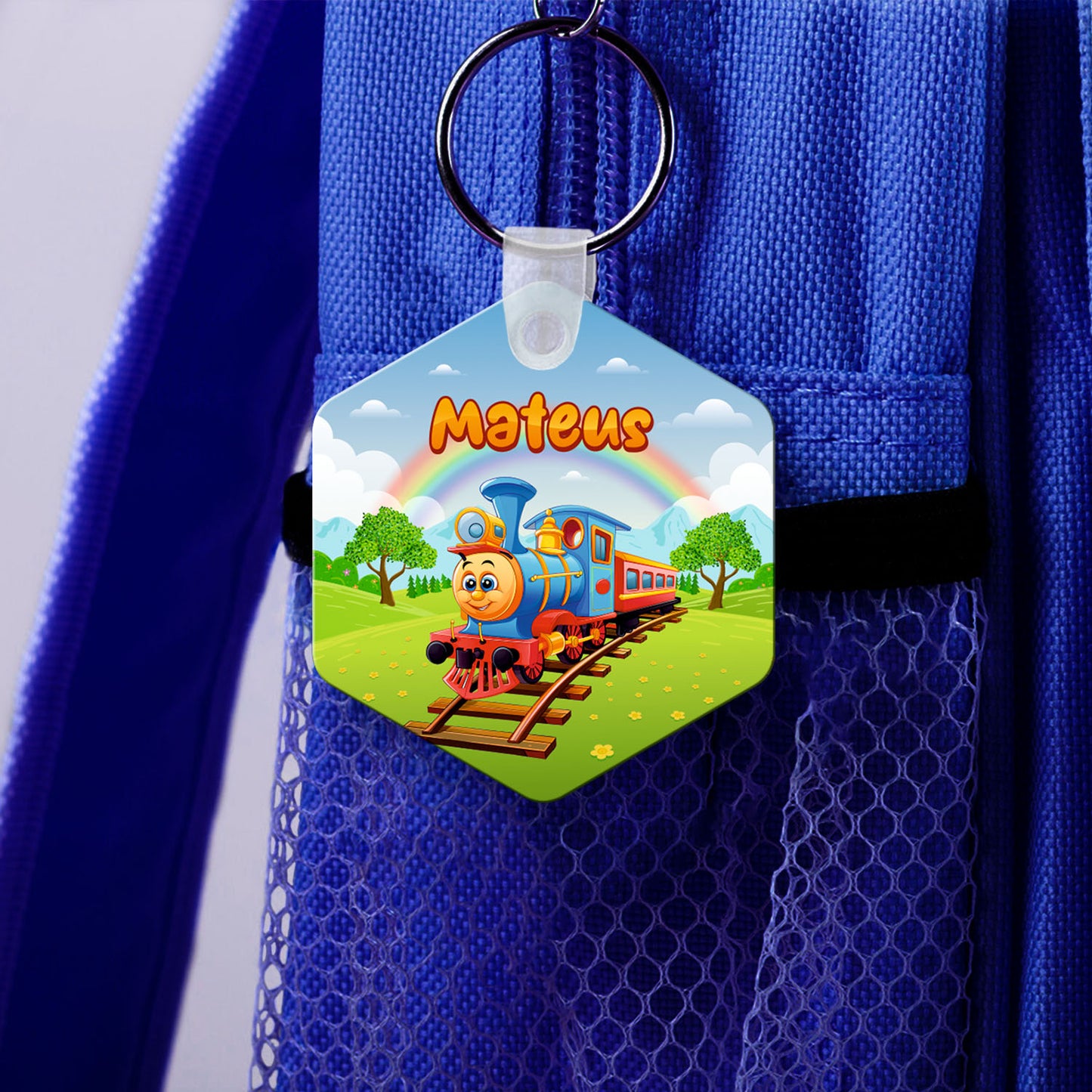 Identificador de Mochila "Comboio"