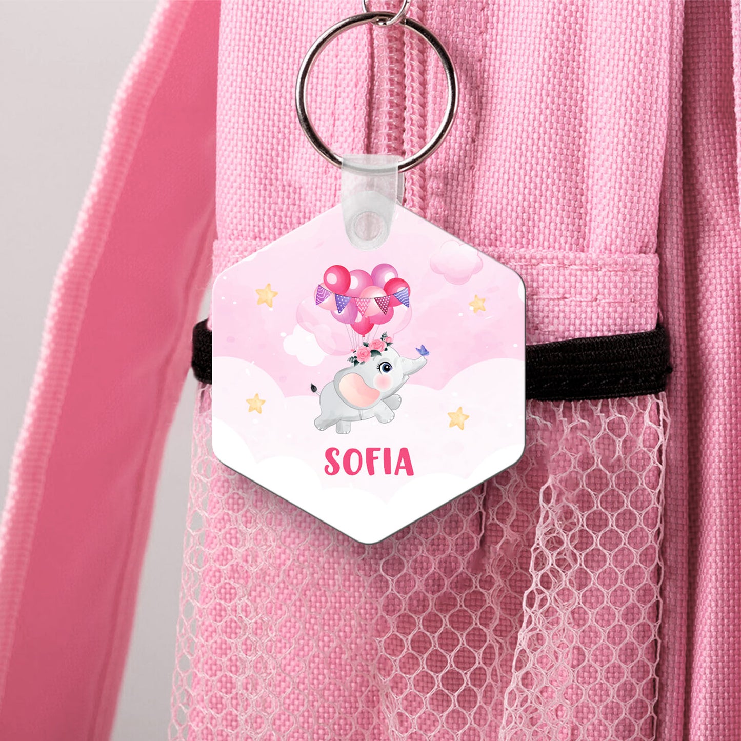 Identificador de Mochila "Elefante Voador"
