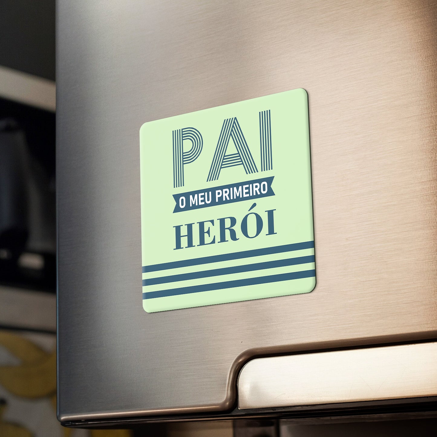 Íman "Pai o meu primeiro herói"