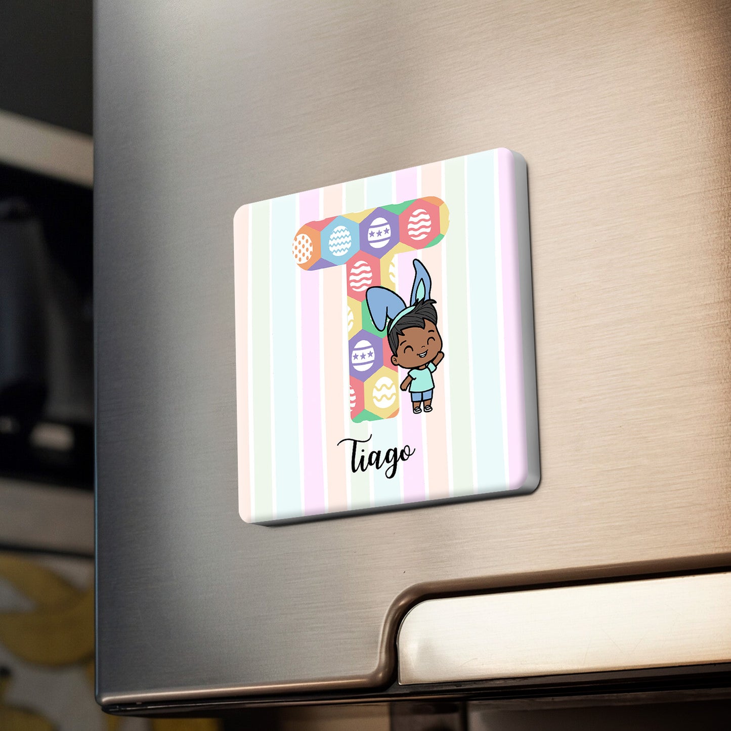 Íman "Inicial Colorida"