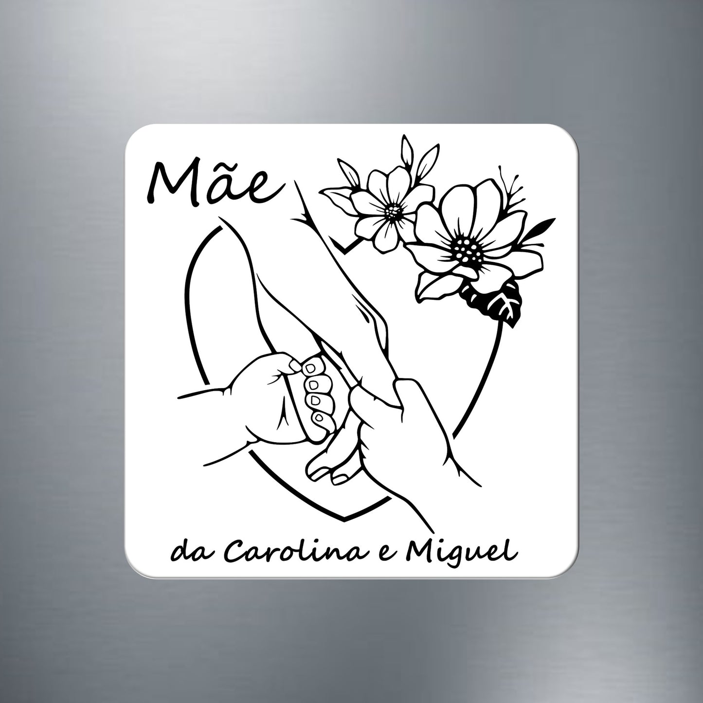 Íman "Coração unido"