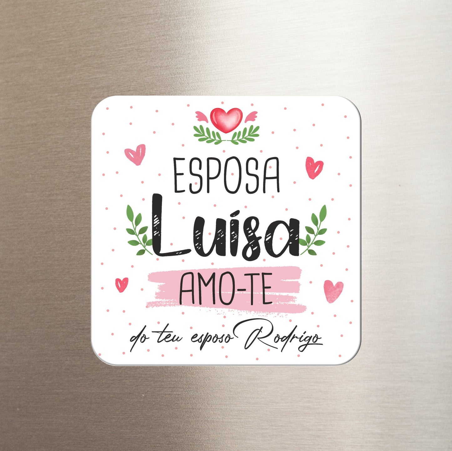 Íman "💕AMO-TE💕"