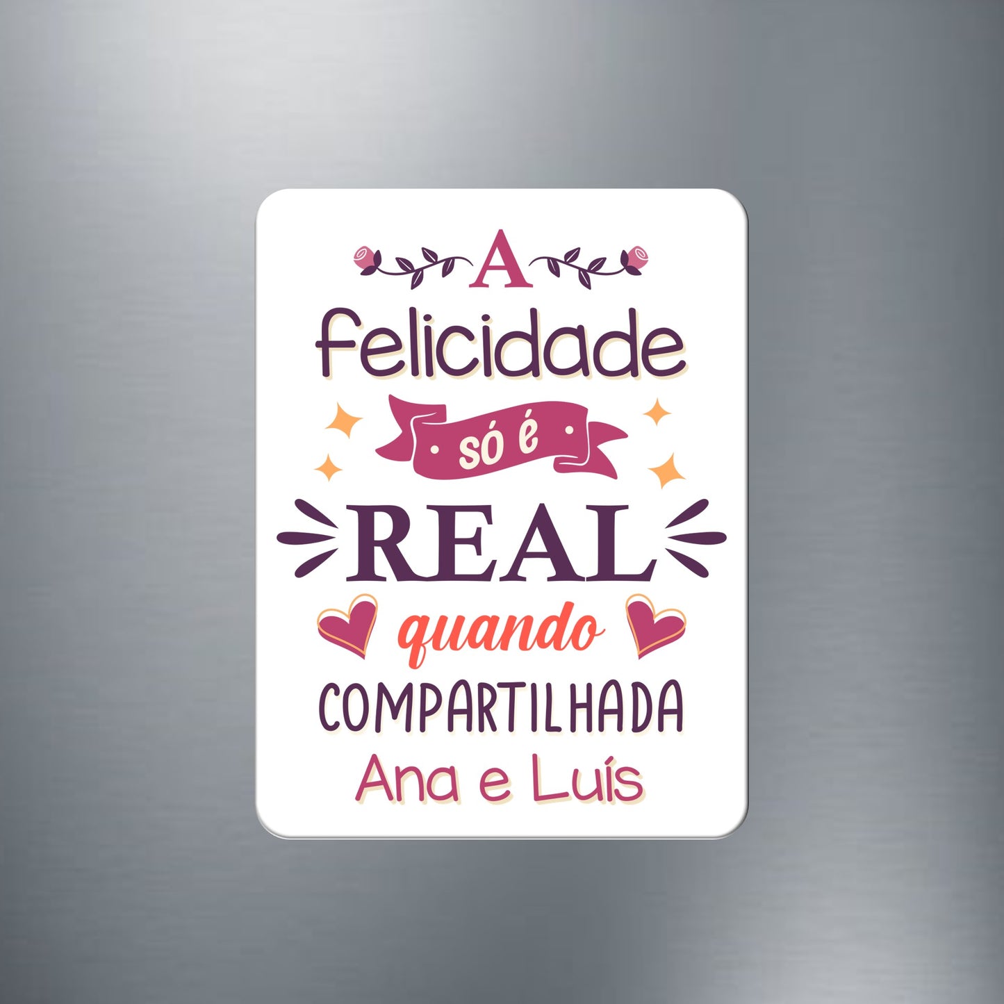 Íman "Felicidade Compartilhada"