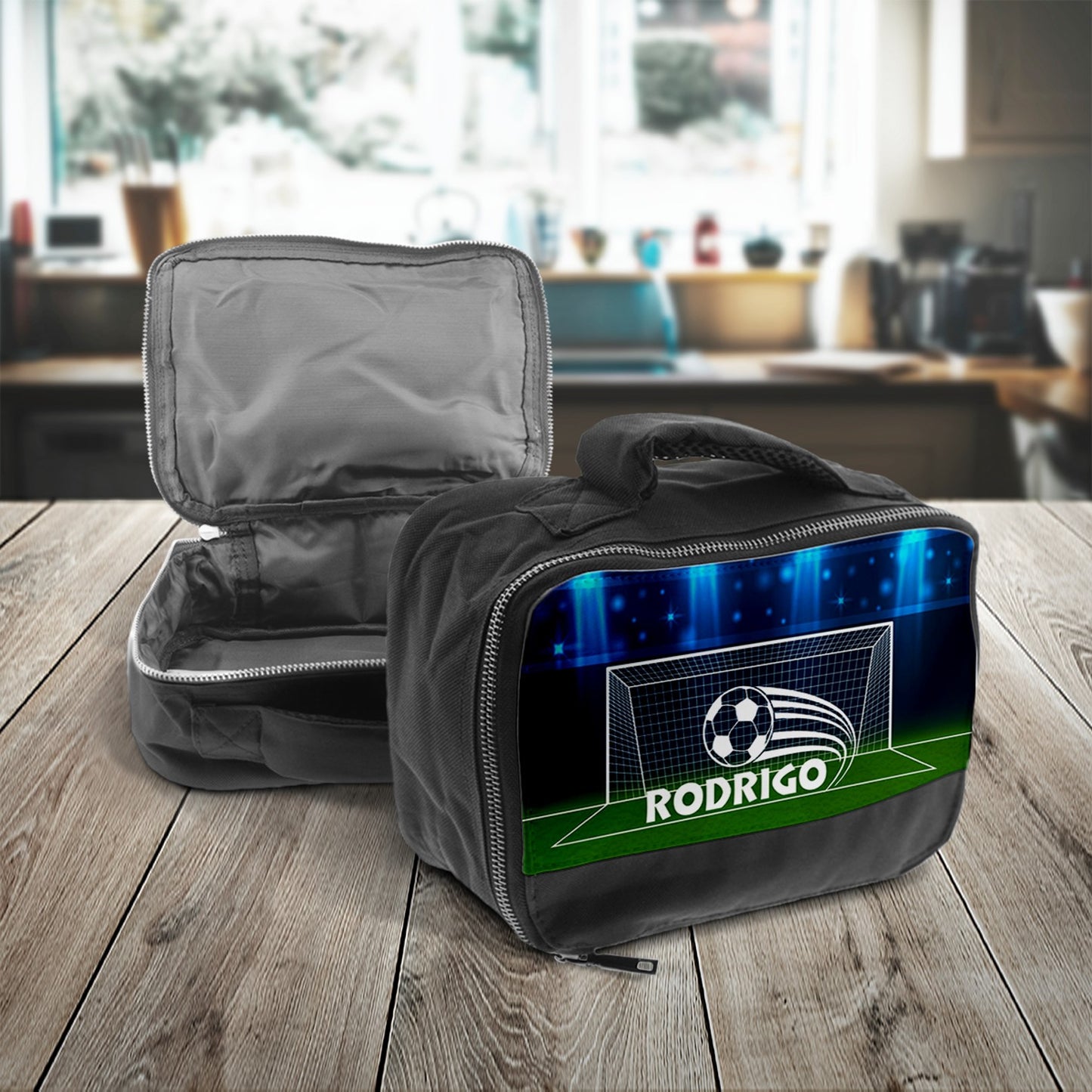 Lancheira Preta e/ou Garrafa "Remate"