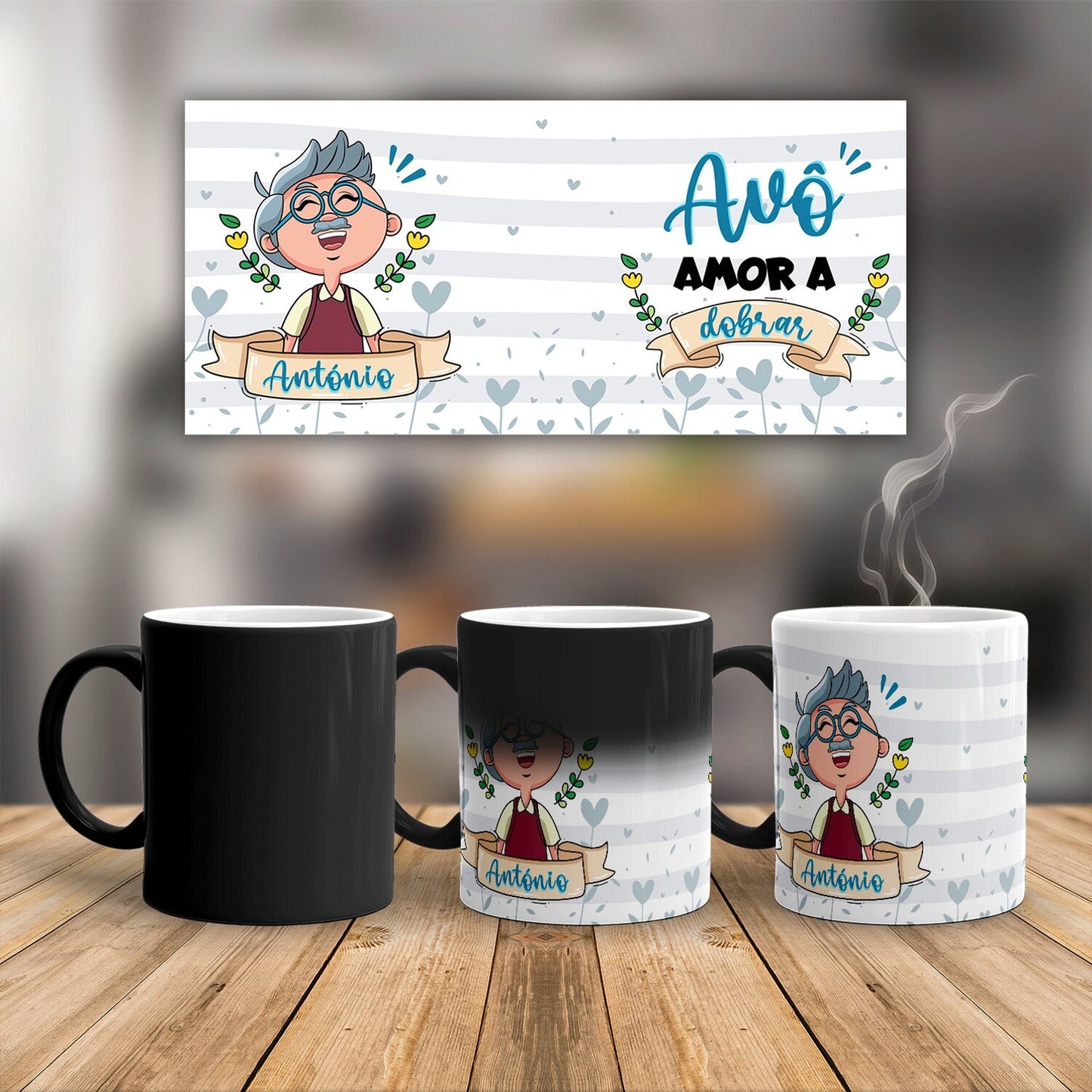 Caneca Mágica "Amor a dobrar"