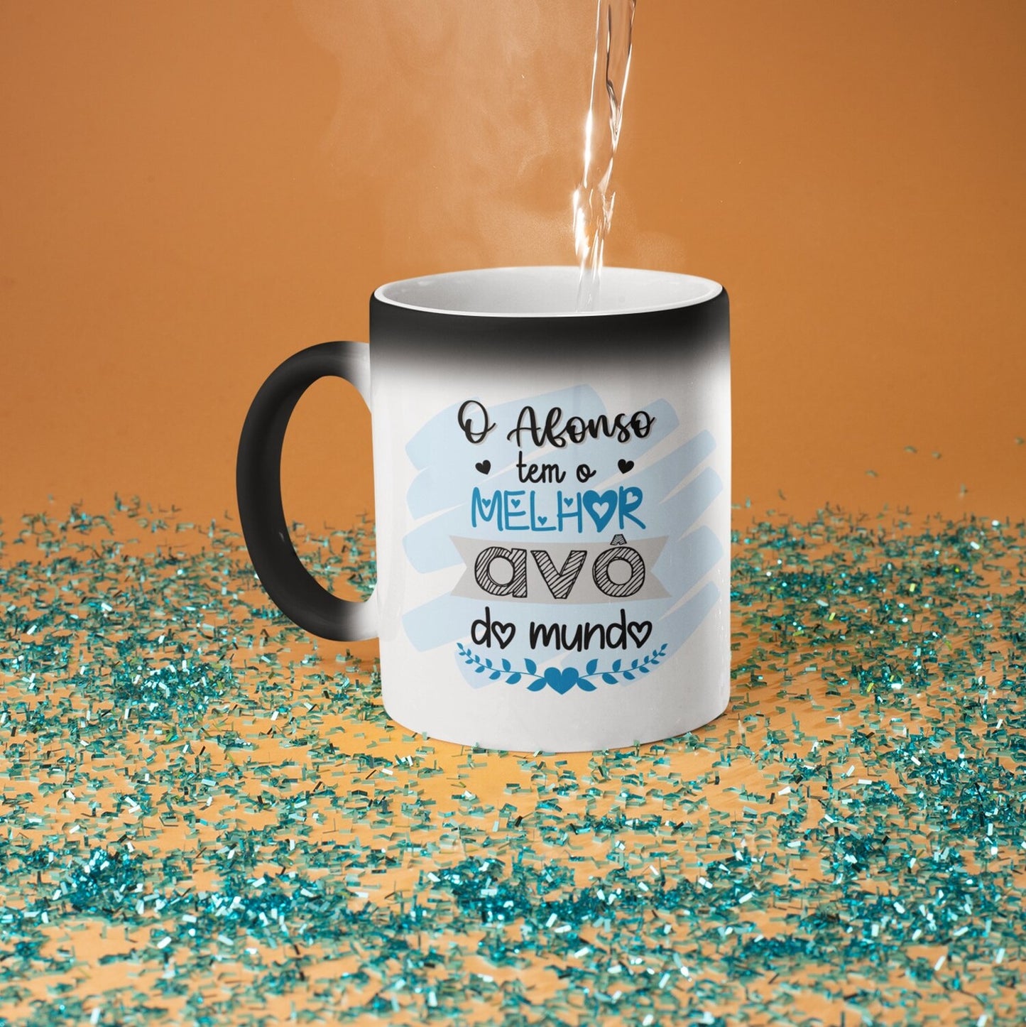 Caneca Mágica "Melhor do mundo ♥"