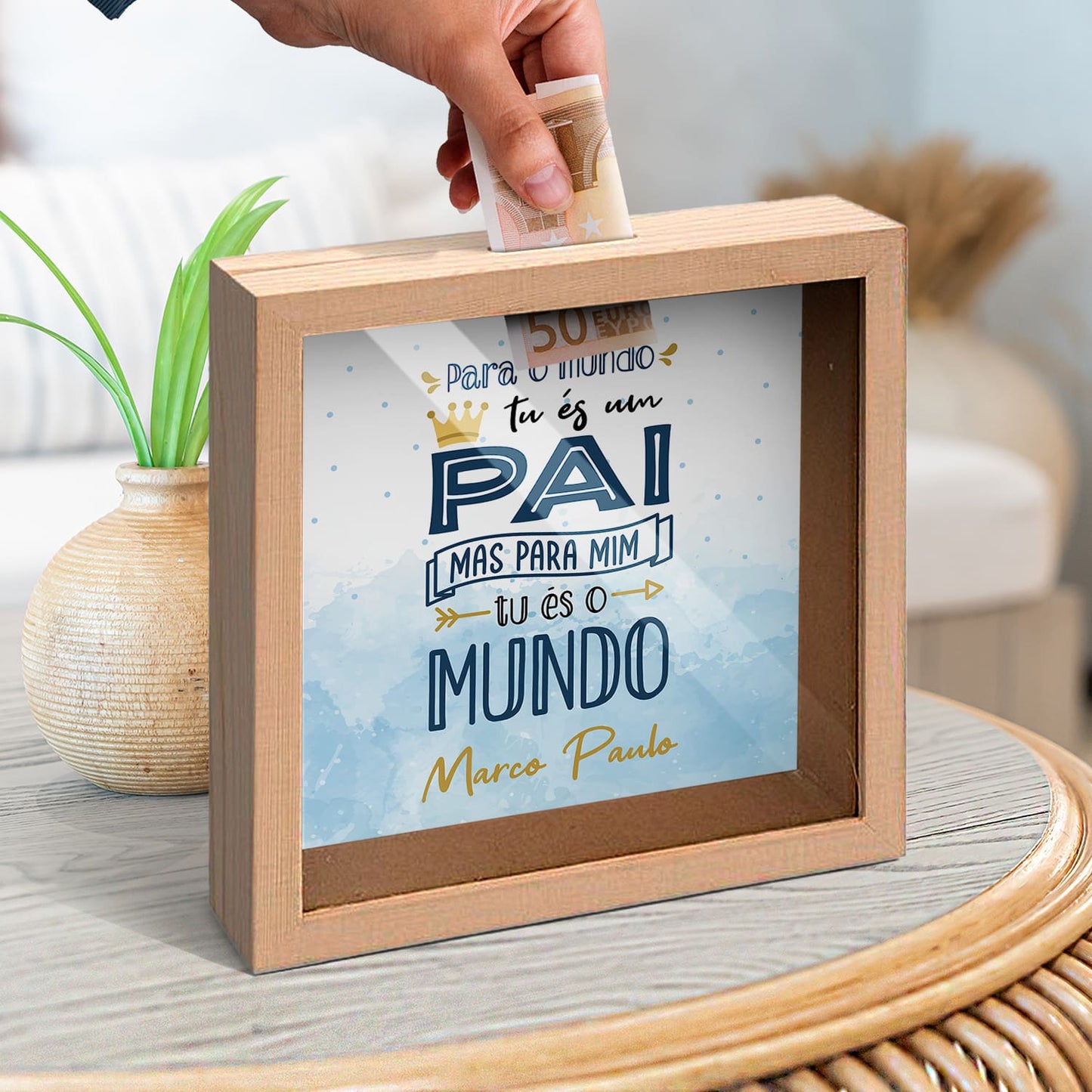 Mealheiro "Tu és o mundo"