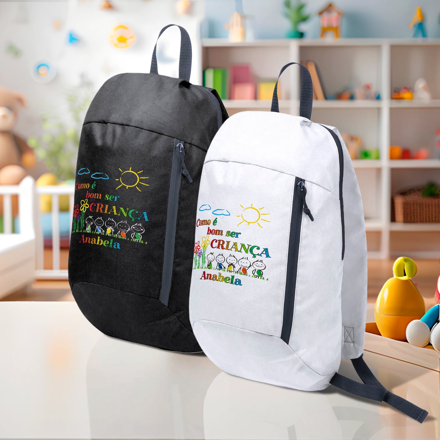 Mochila "Como é bom ser criança"