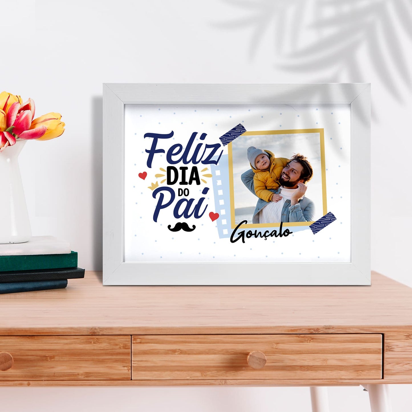 Moldura "Feliz Dia do Pai"