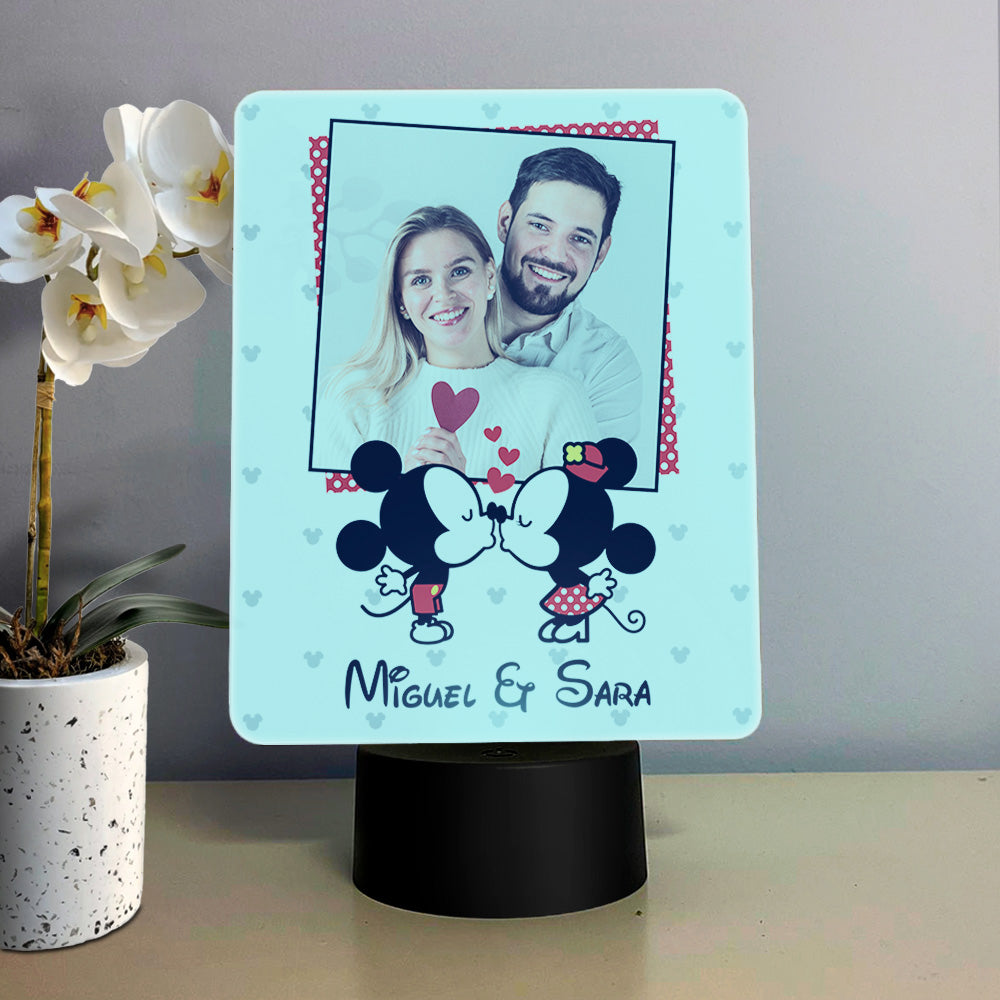 Moldura com LED "Apaixonados"