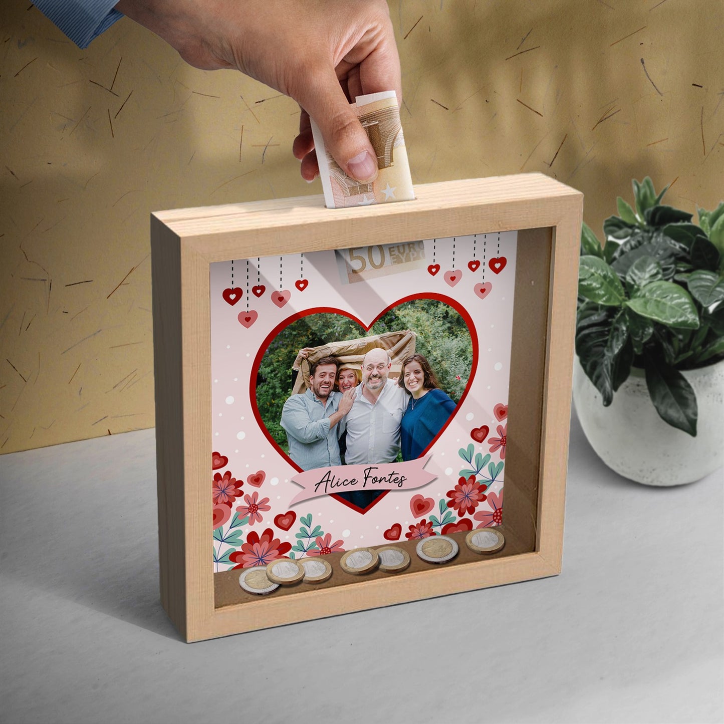 Mealheiro "Flores de Amor"