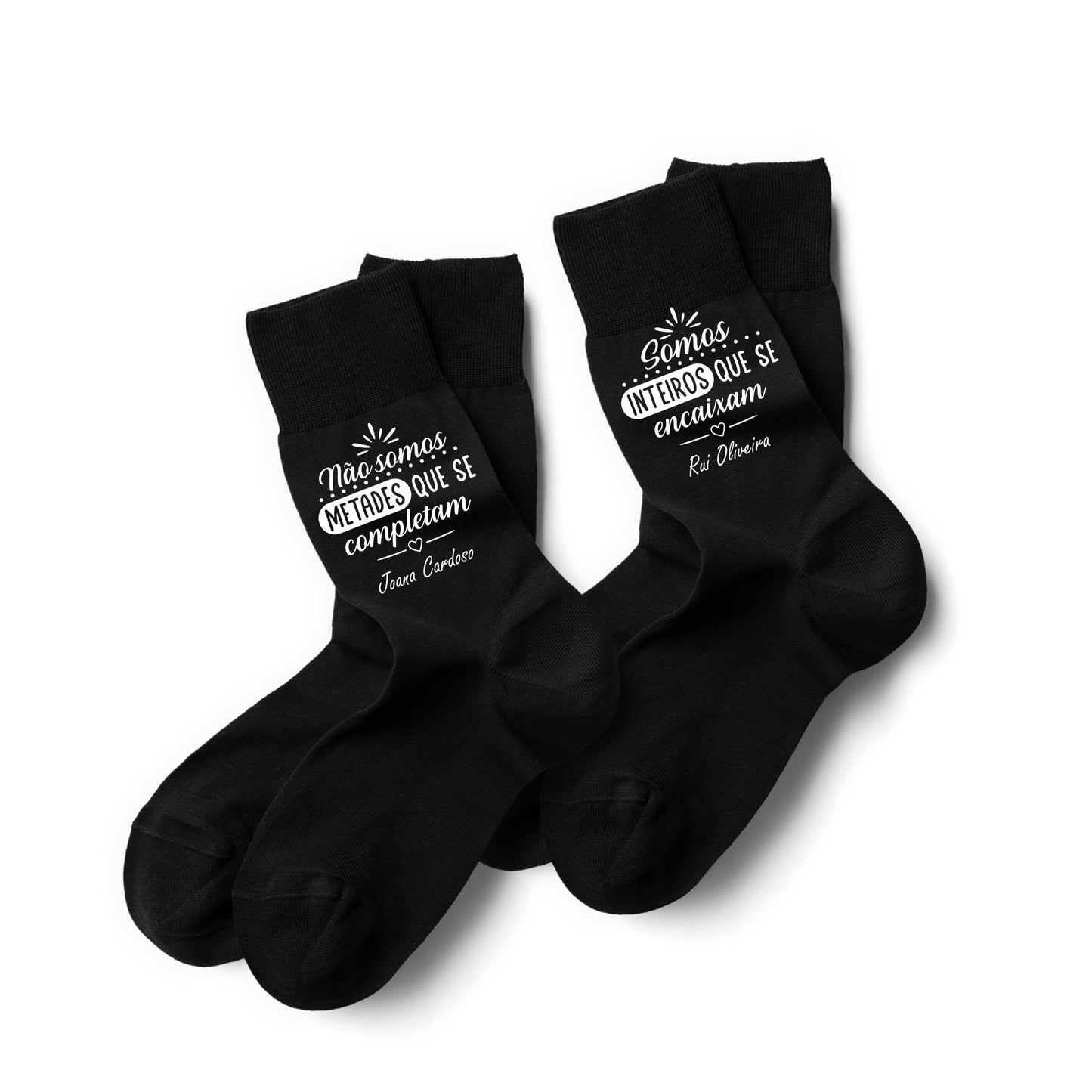 Conjunto de meias "Inteiros que se encaixam"