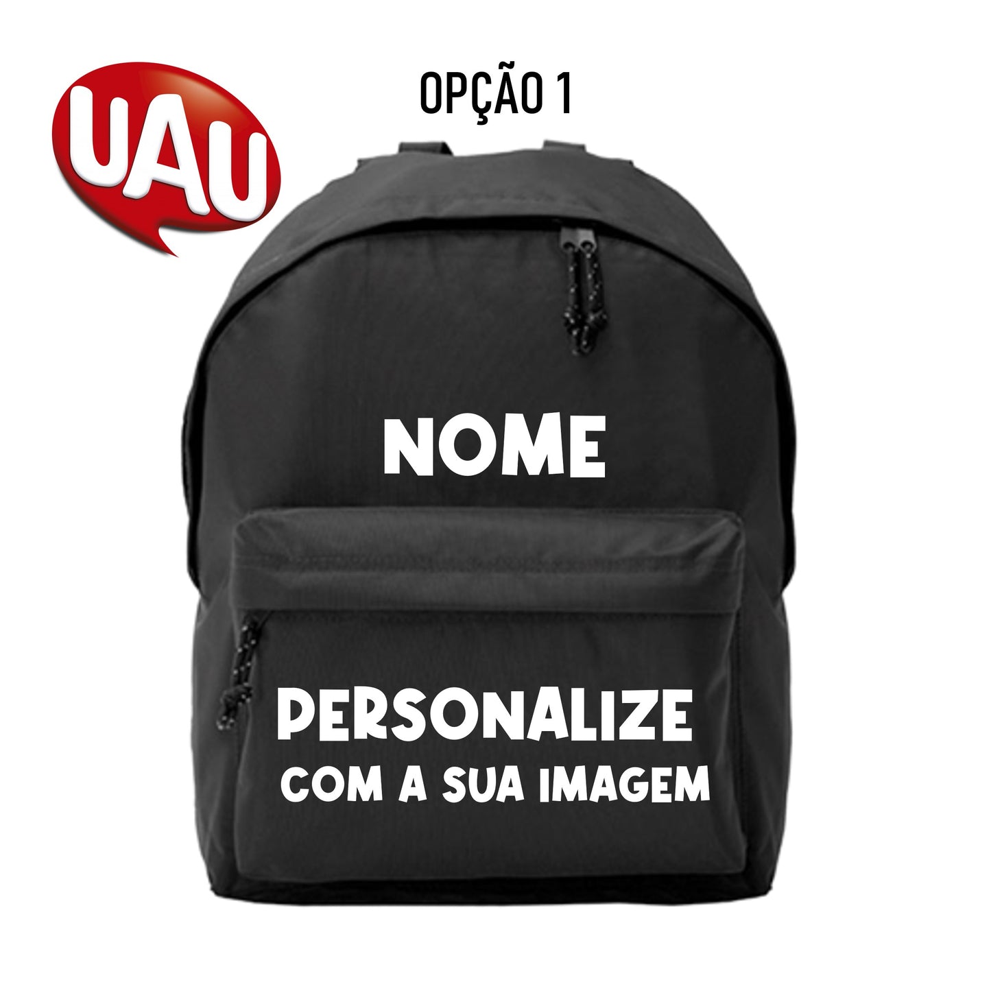 Mochila Escolar "Personaliza-me (c/ nome)"
