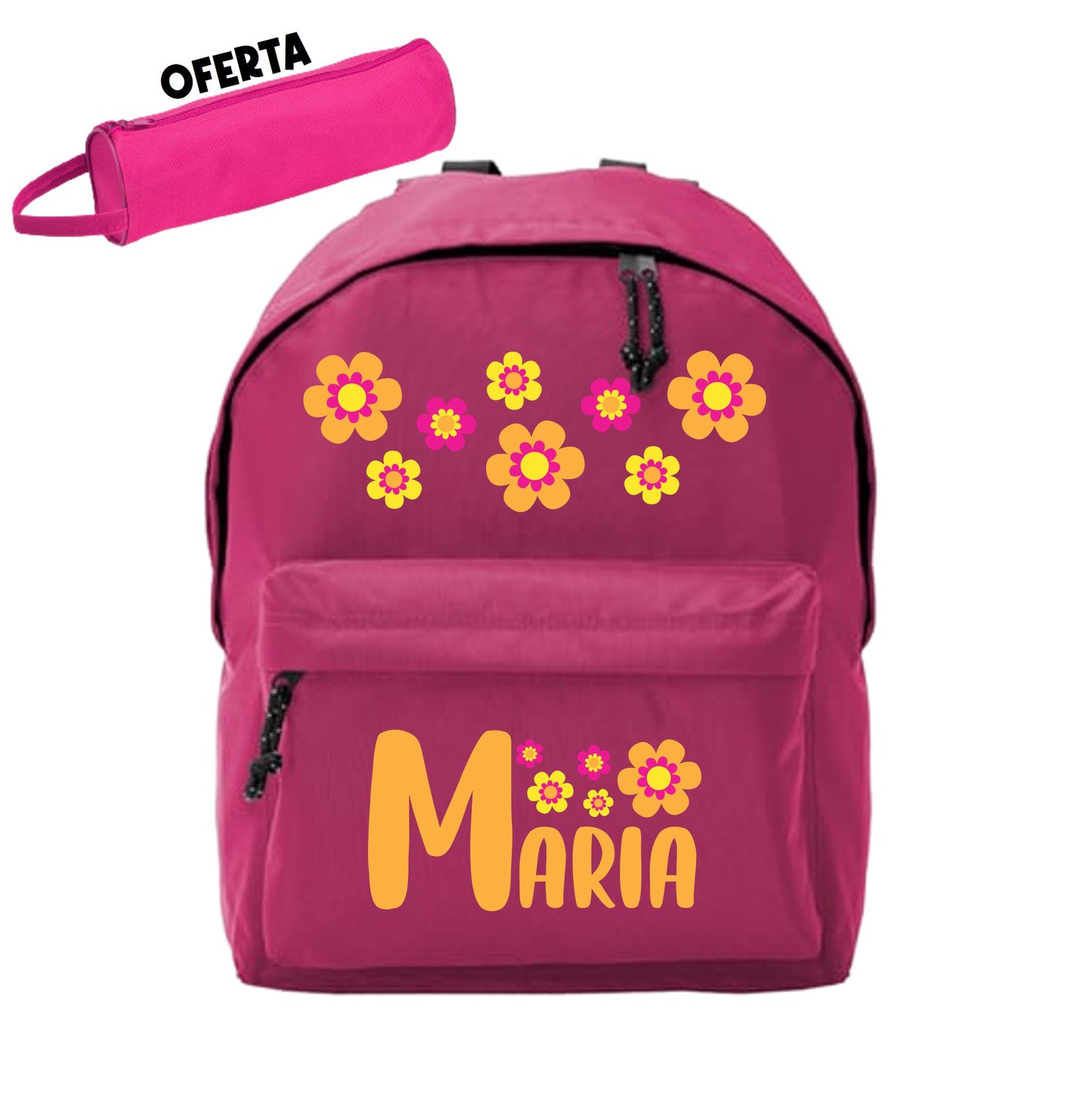 Mochila Escolar "Floral"