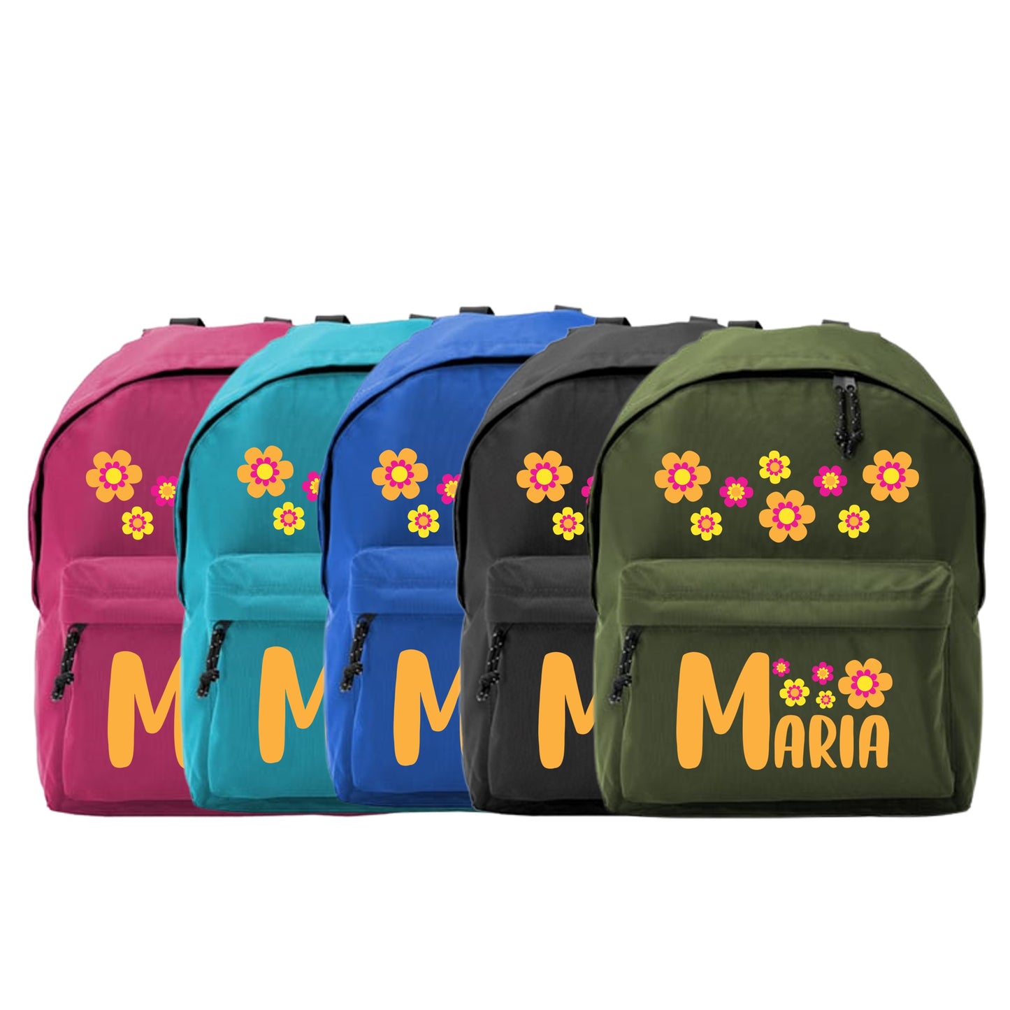 Mochila Escolar "Floral"