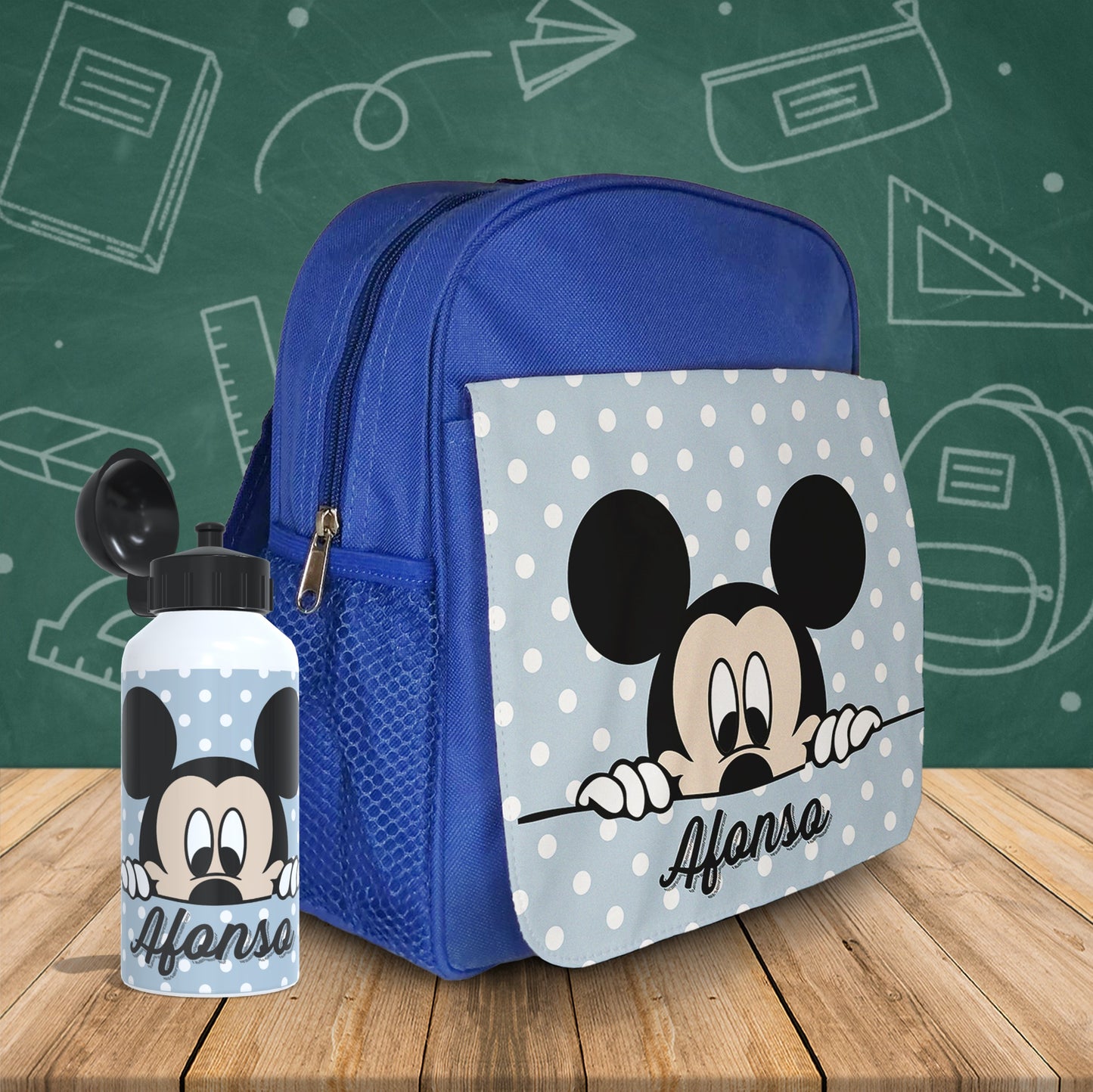 Mochila e/ou Garrafa "M name"