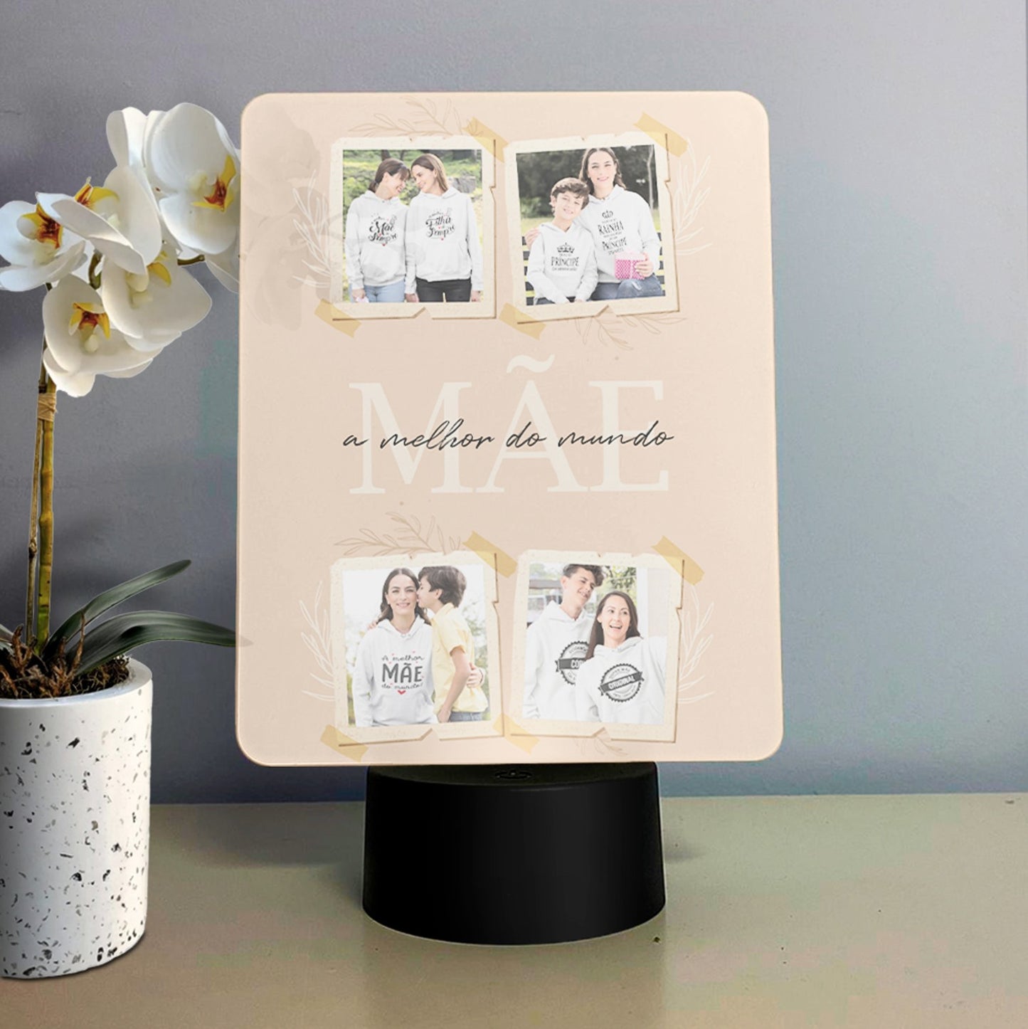Moldura com LED "Simplicidade"