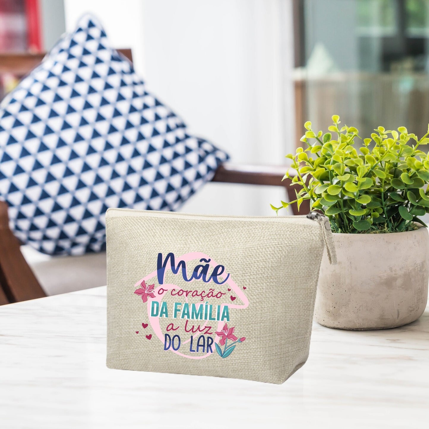 Necessaire "A luz do lar"