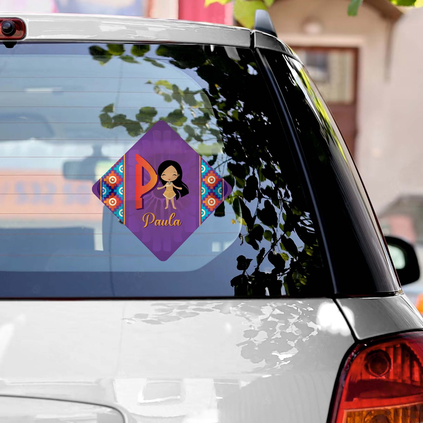 Tapa-sol e/ou placa para carro "Princesses"