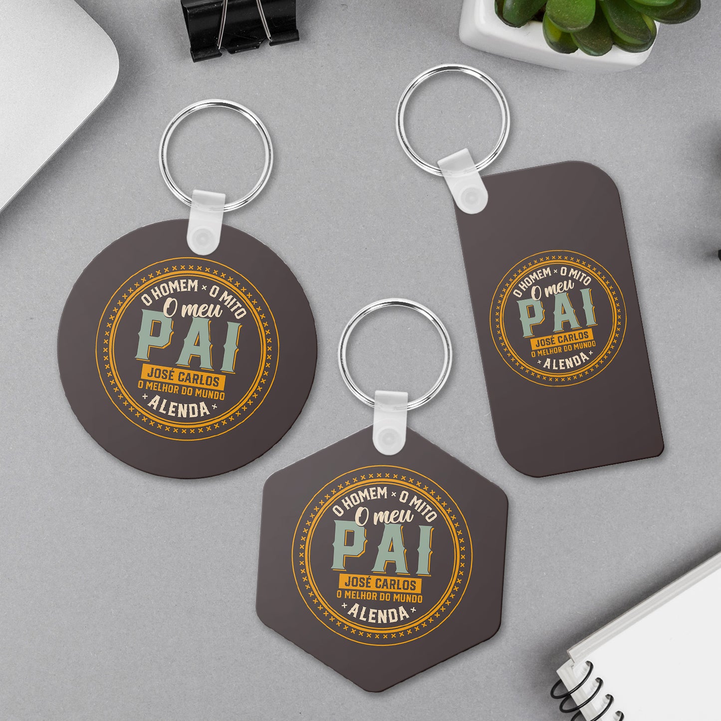 Porta-chaves MDF "A Lenda"